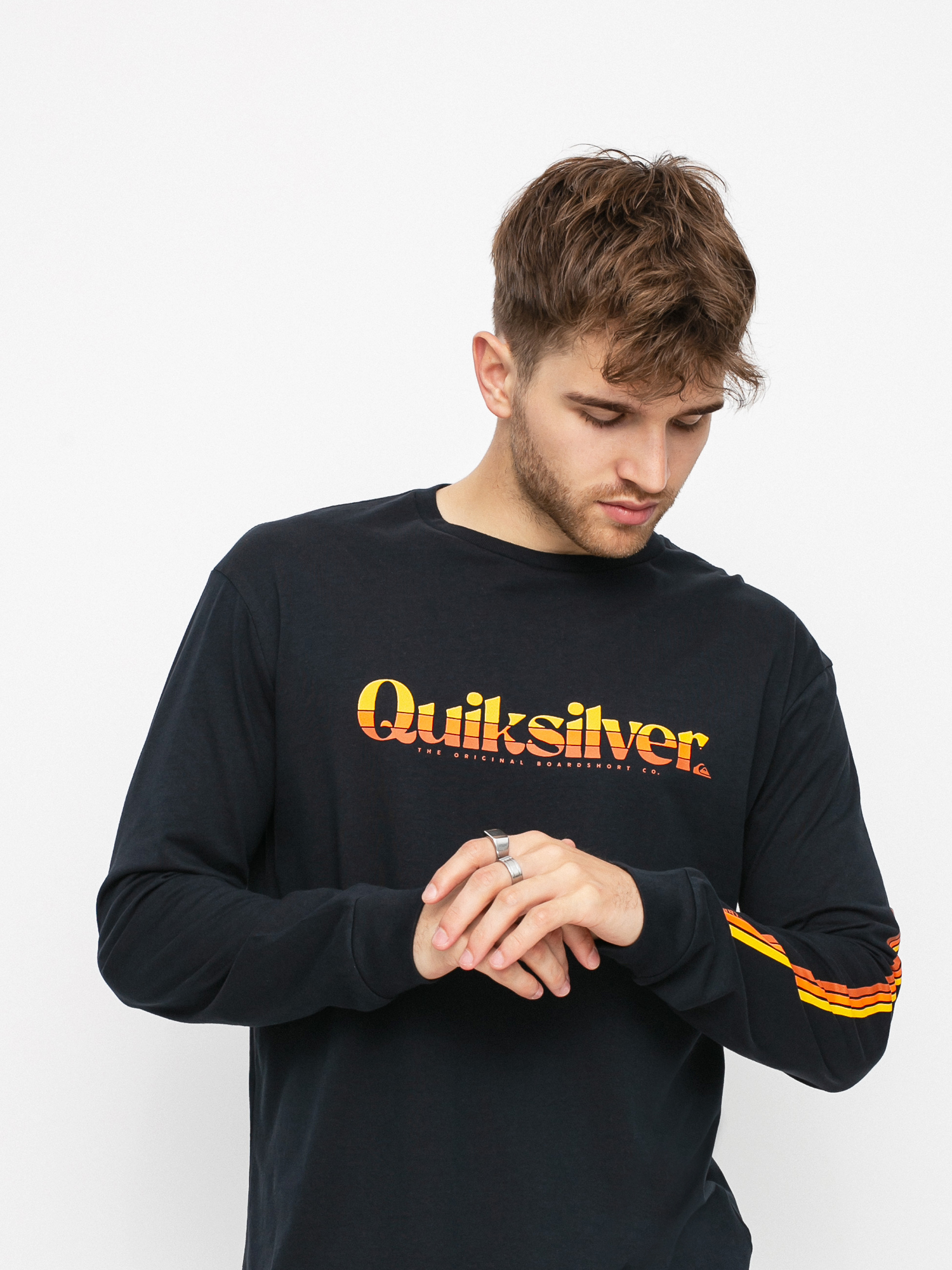 Triko Quiksilver Primary Colours (black)