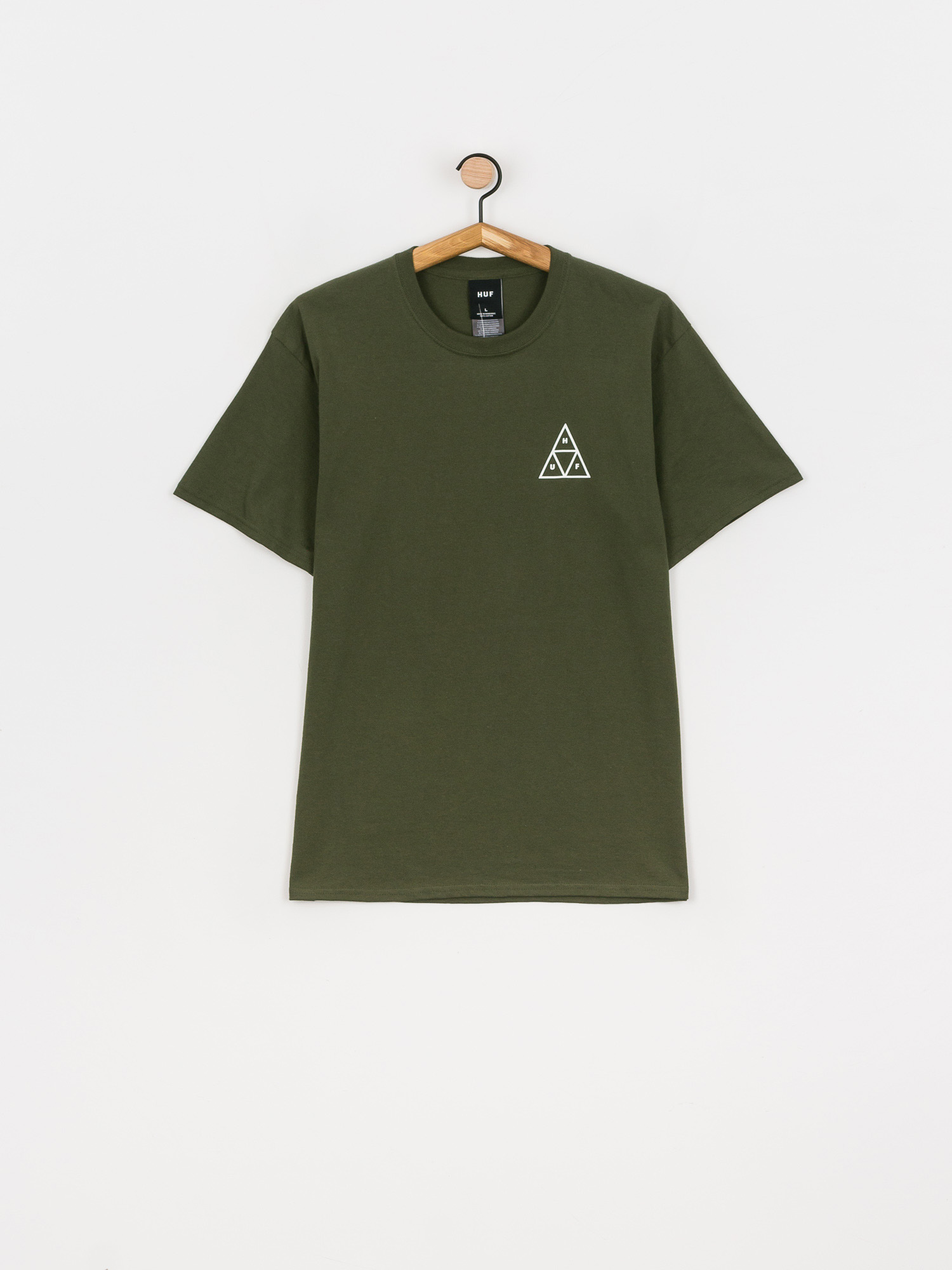 Tričko HUF Essentials TT (olive)