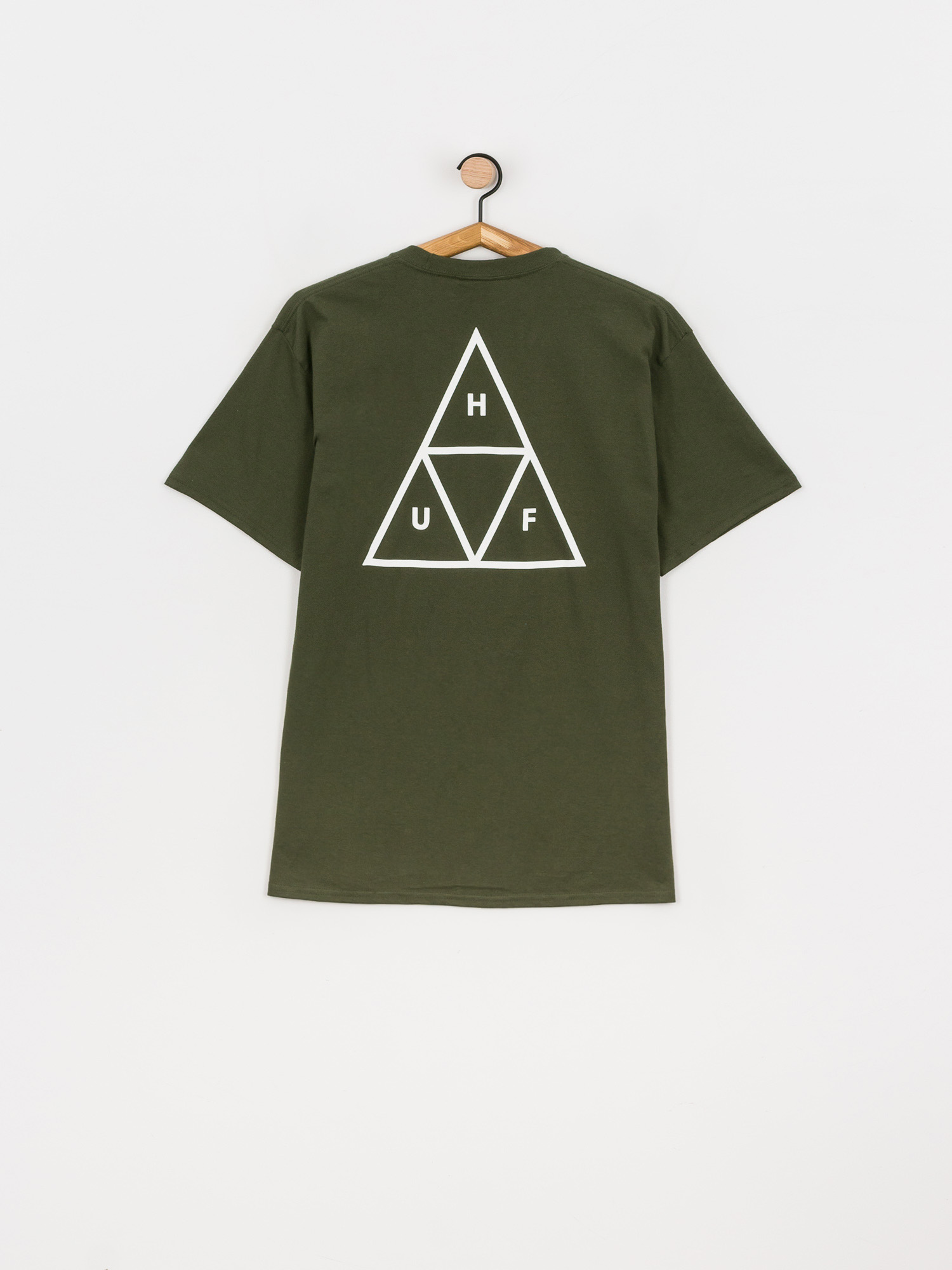 Tričko HUF Essentials TT (olive)