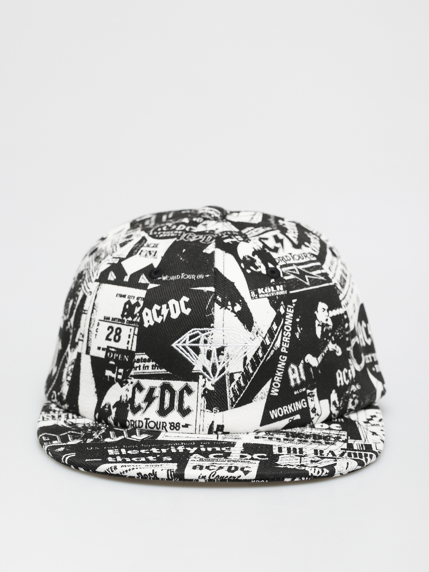 Kšiltovka Diamond Supply Co. World Tour Hat (black)