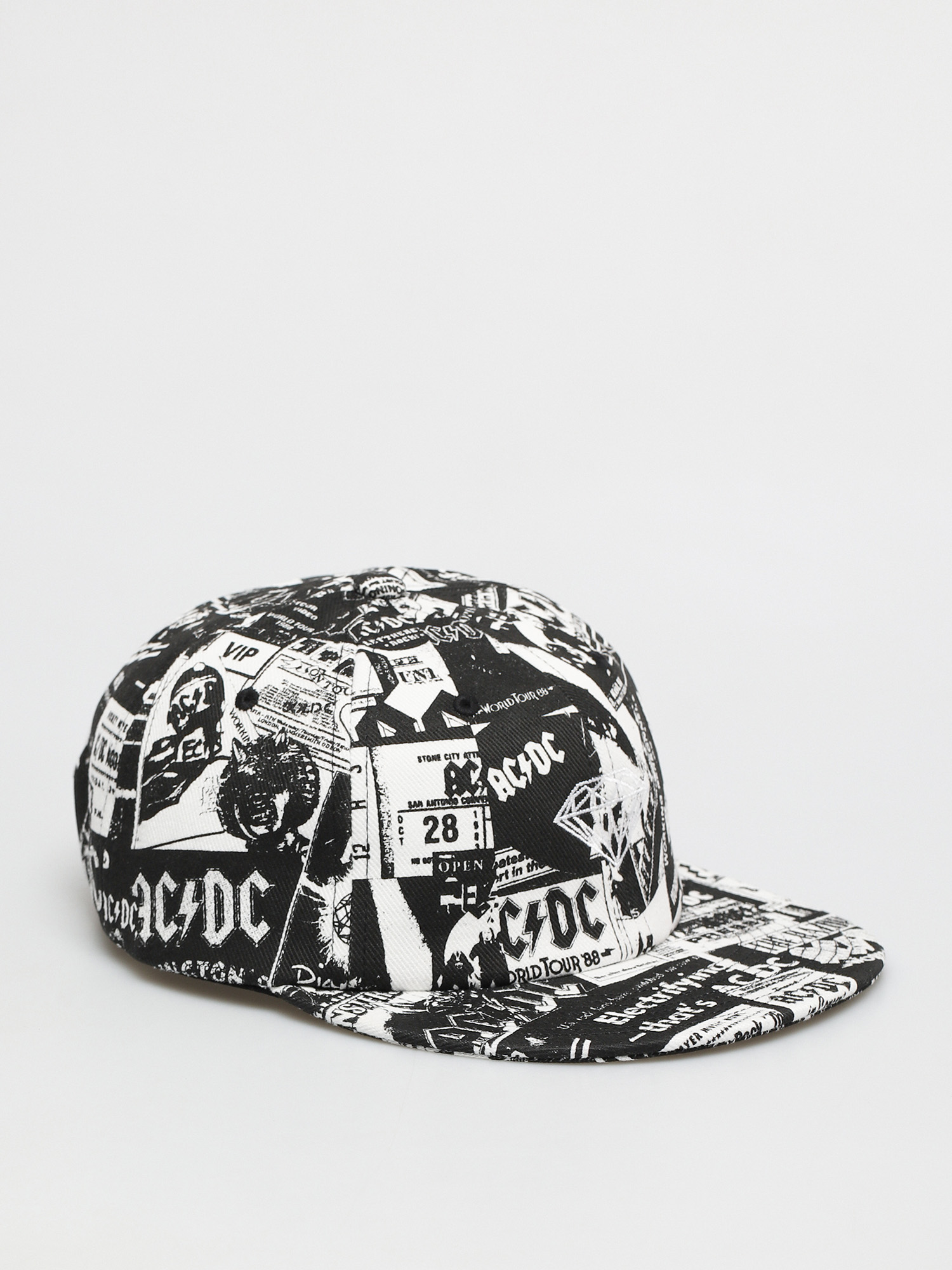 Kšiltovka Diamond Supply Co. World Tour Hat (black)