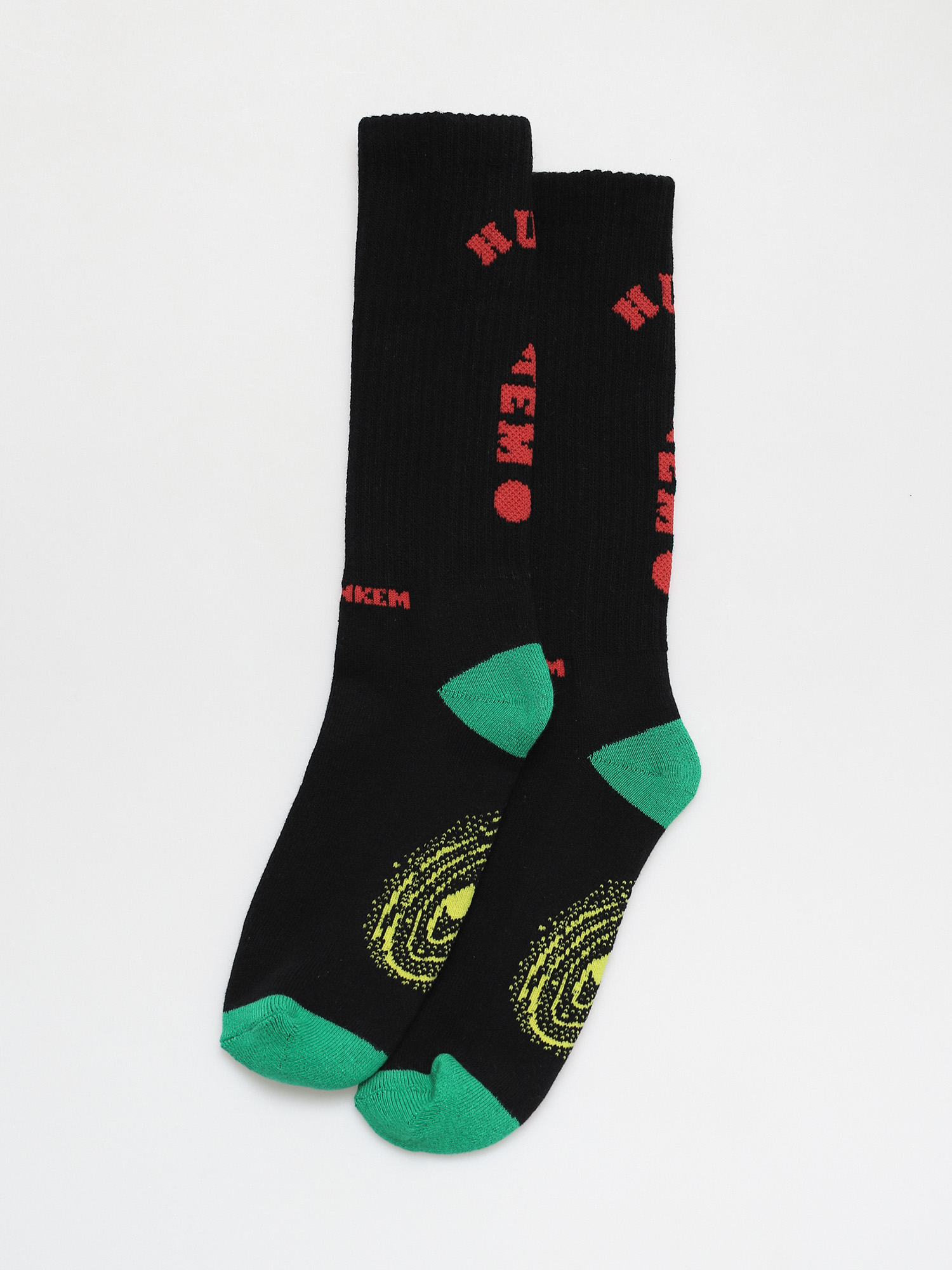 Ponožky HUF x JENKEM The Portal Crew (black)