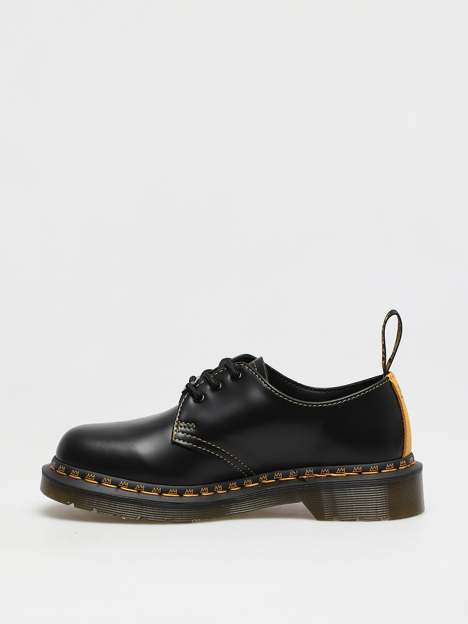 Boty Dr. Martens 1461 Basquiat (backhand and smooth black)