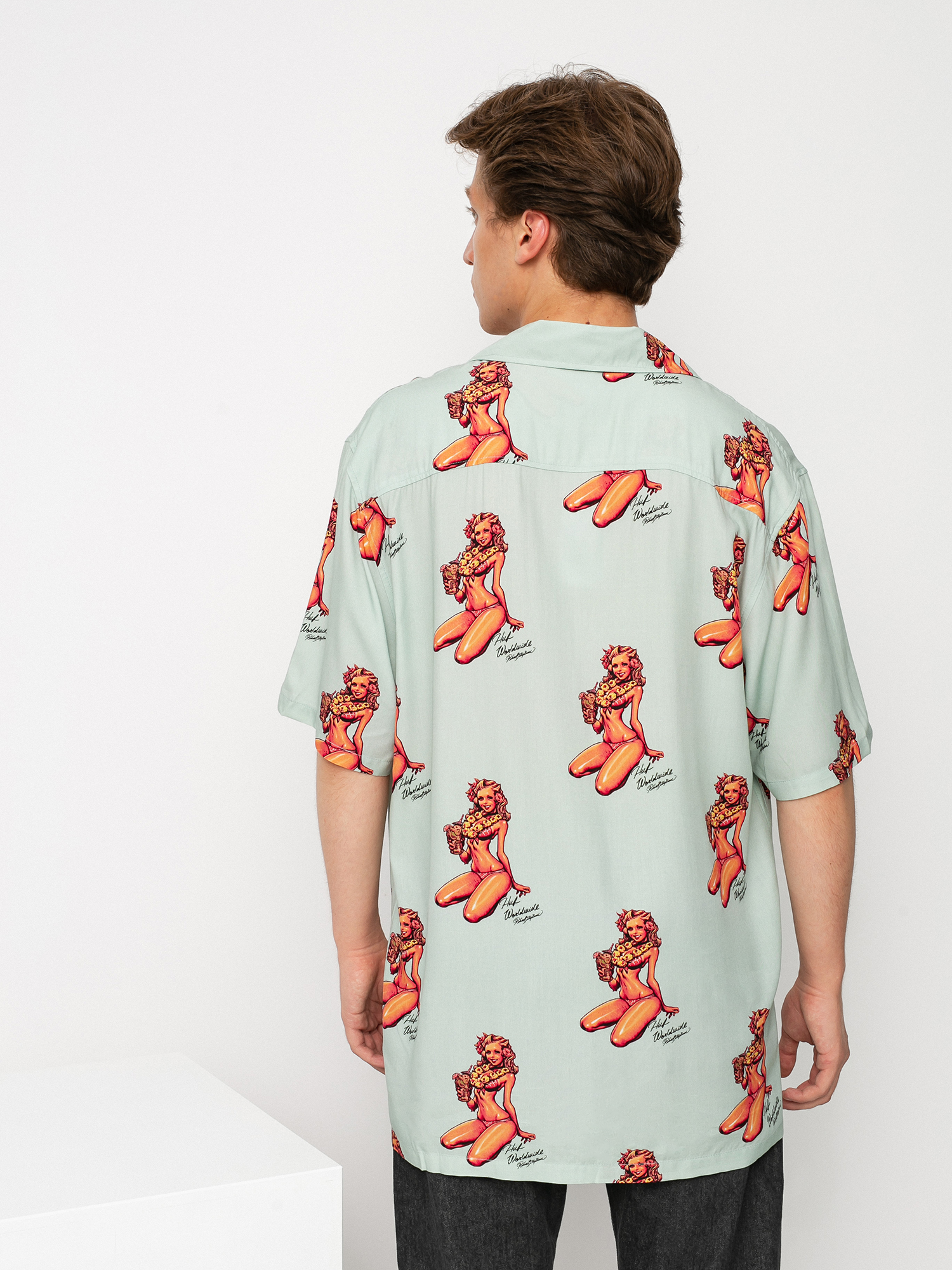 Košile HUF Rockin Jelly Bean (mint)