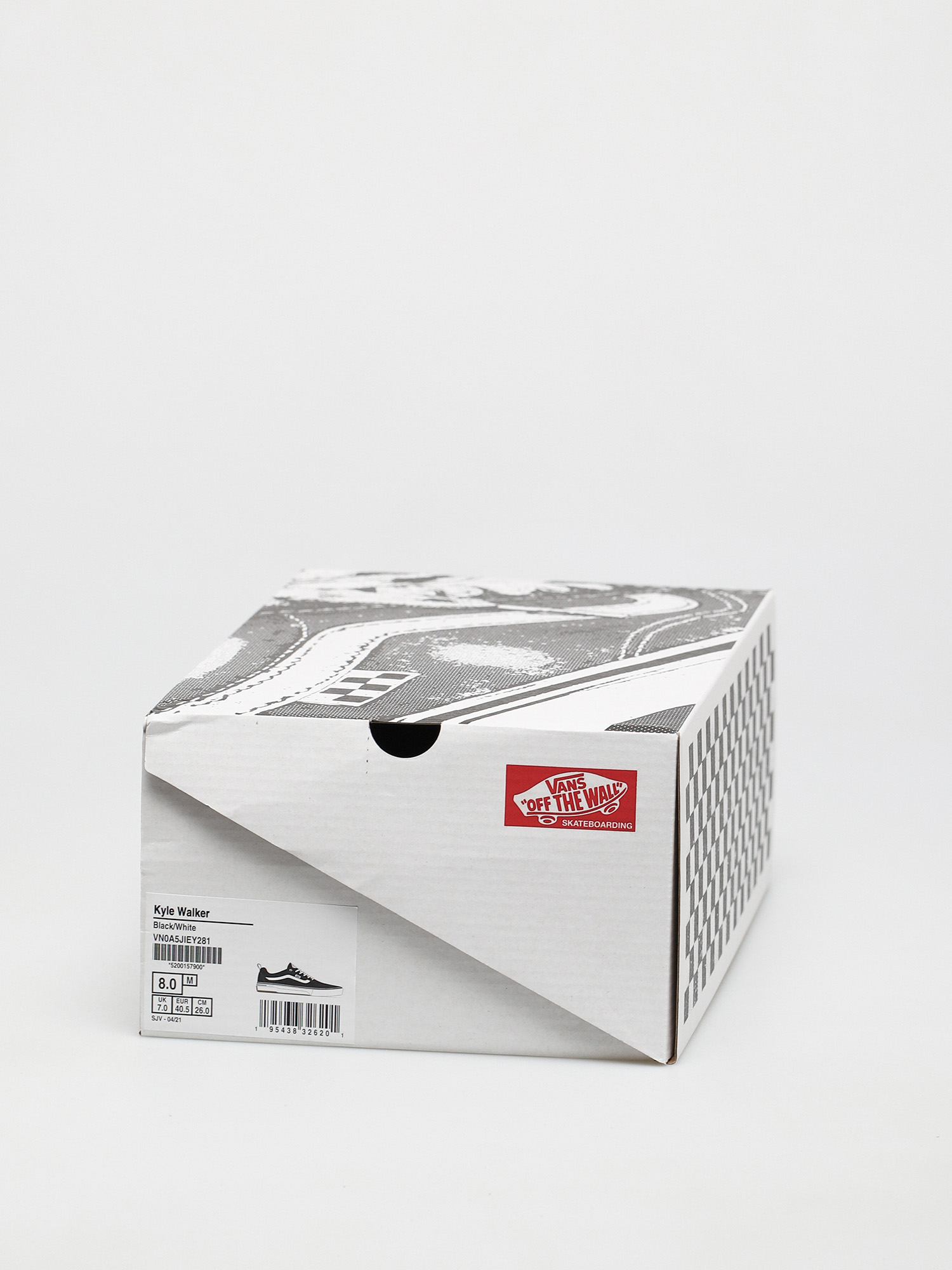 Boty Vans Kyle Walker (black/white)