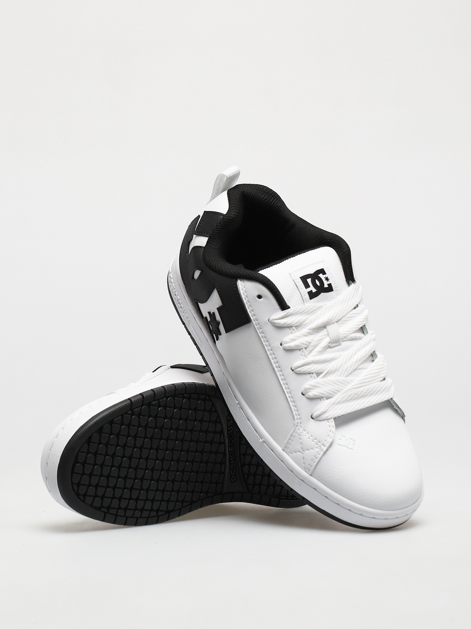 Boty DC Court Graffik (white/black/black)