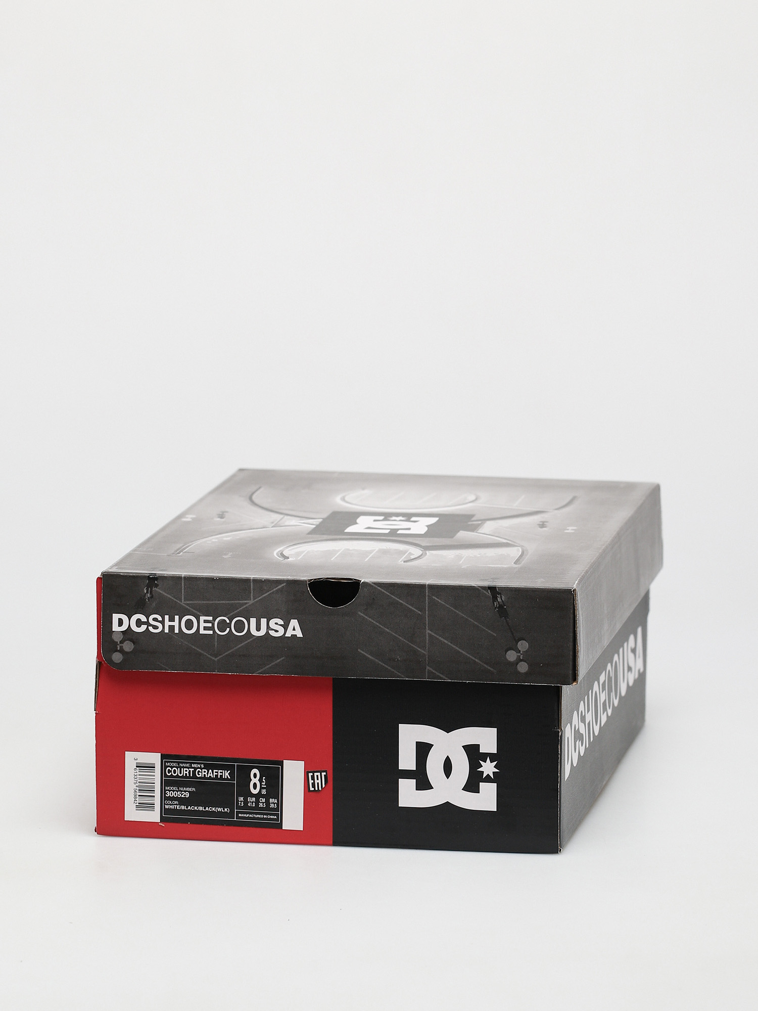 Boty DC Court Graffik (white/black/black)
