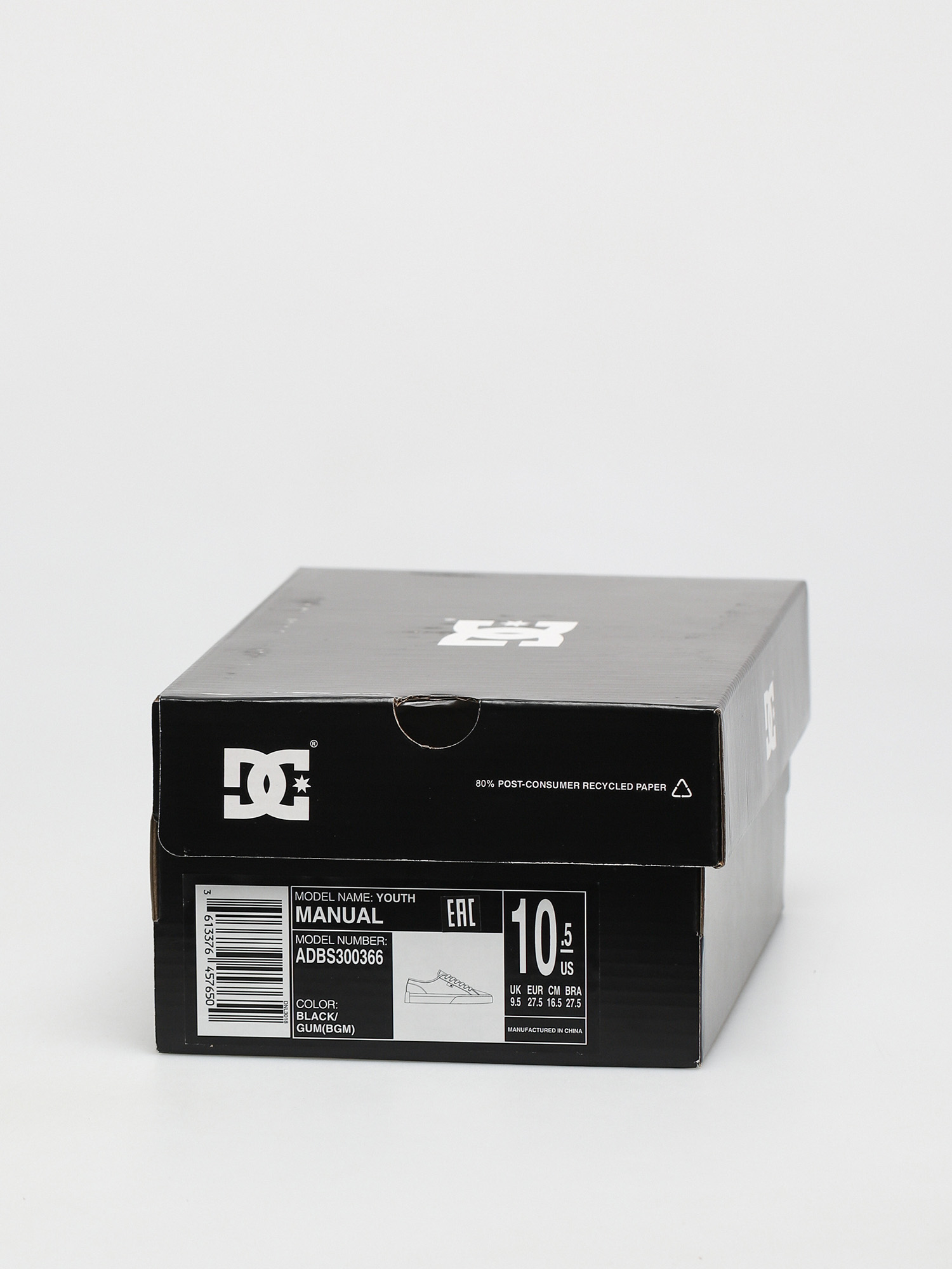 Boty DC Manual JR (black/gum)