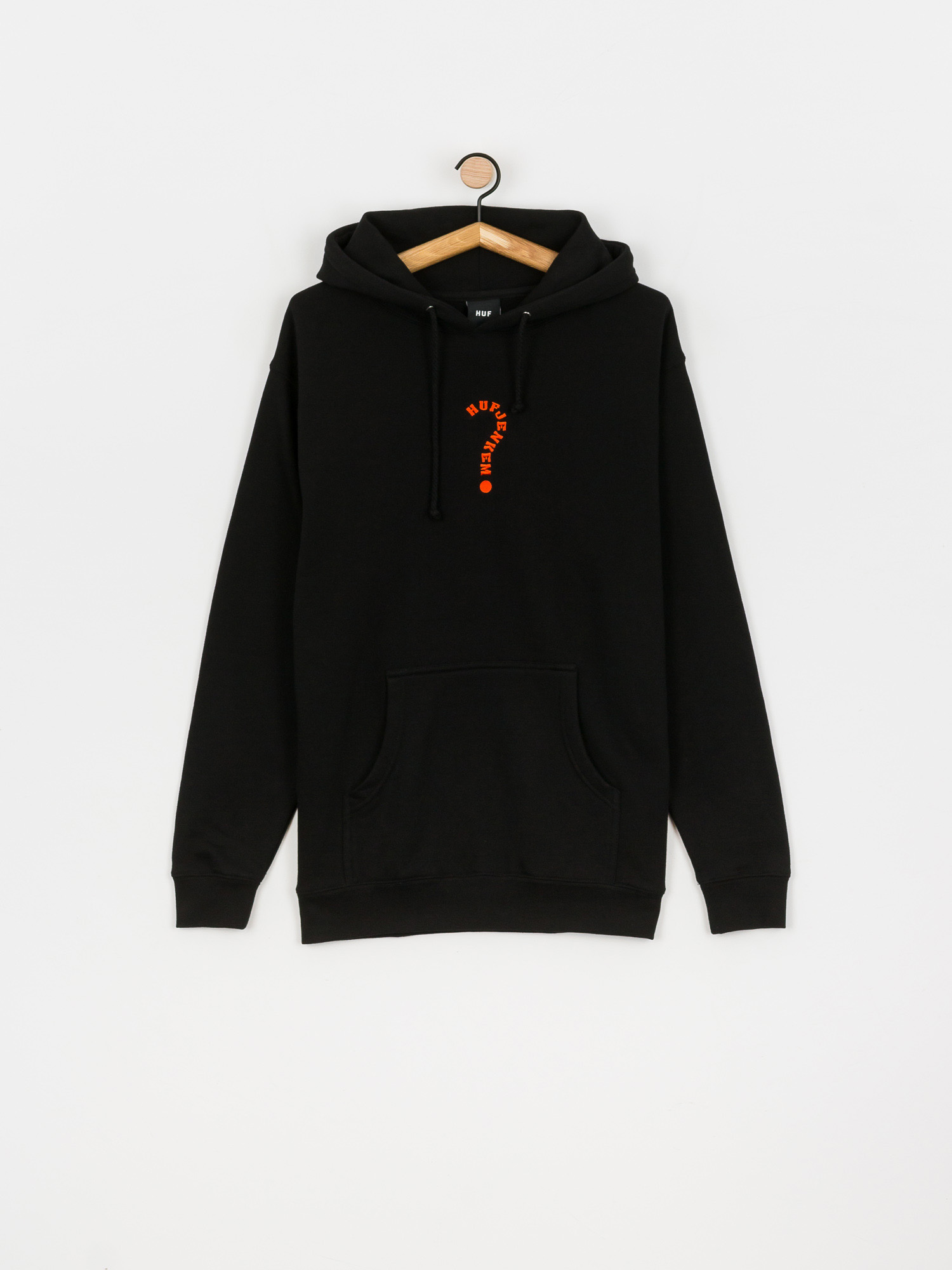 Mikina s kapucí HUF x JENKEM The Portal HD (black)