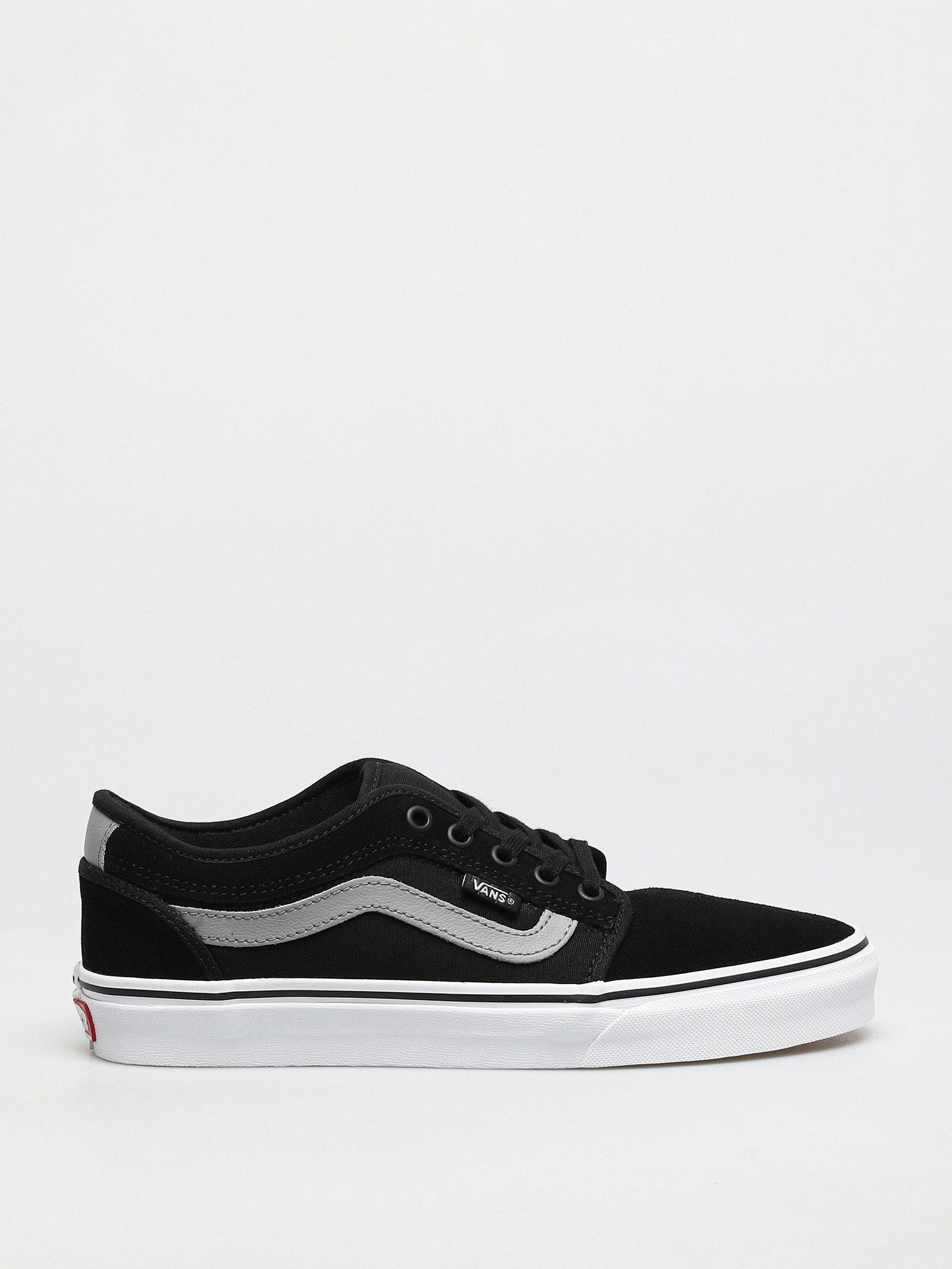 Boty Vans Chukka Low Sidestripe (black/gray/white)