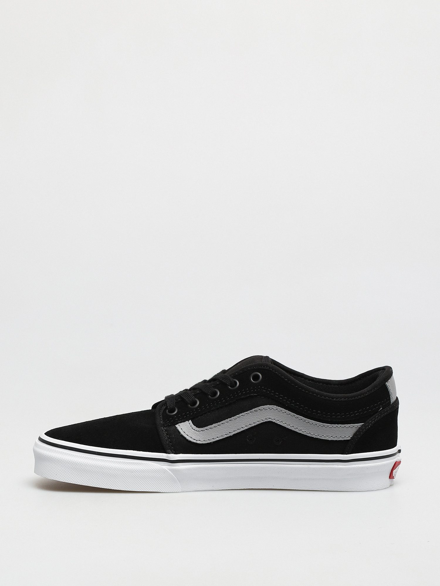 Boty Vans Chukka Low Sidestripe (black/gray/white)