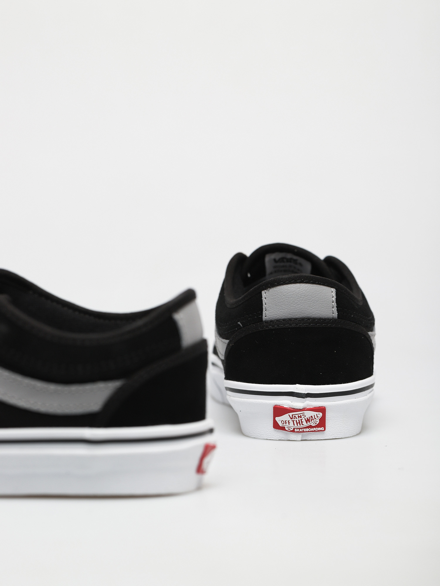 Boty Vans Chukka Low Sidestripe (black/gray/white)