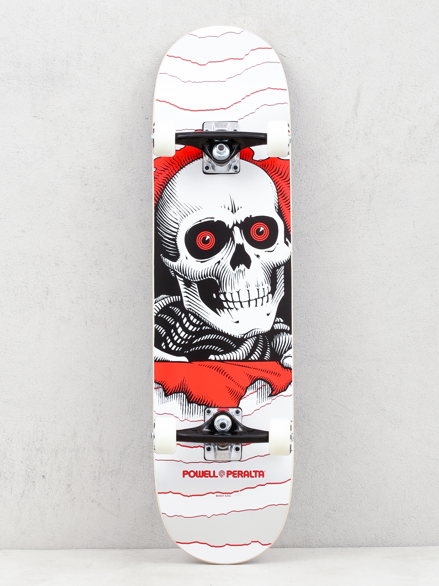 Skateboard Powell Peralta Ripper One Off (silver)