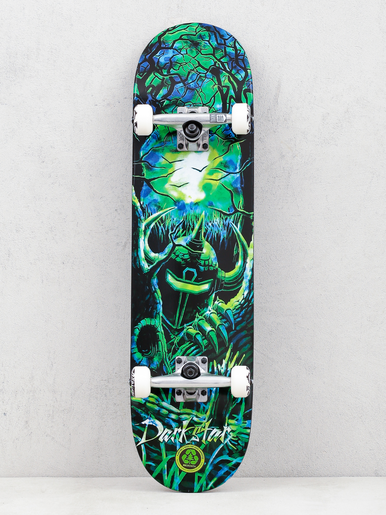 Skateboard Darkstar Woods (green/blue)