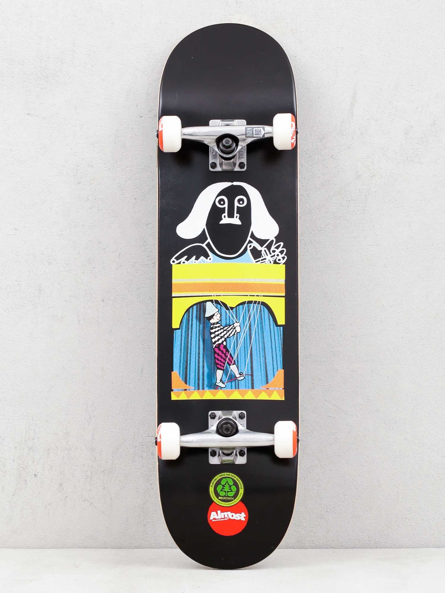 Skateboard Almost Puppet Master (black)