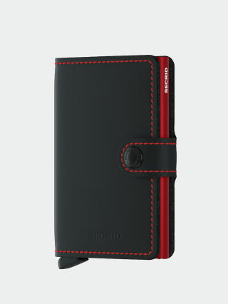 Peněženka Secrid Miniwallet (matte black & red)