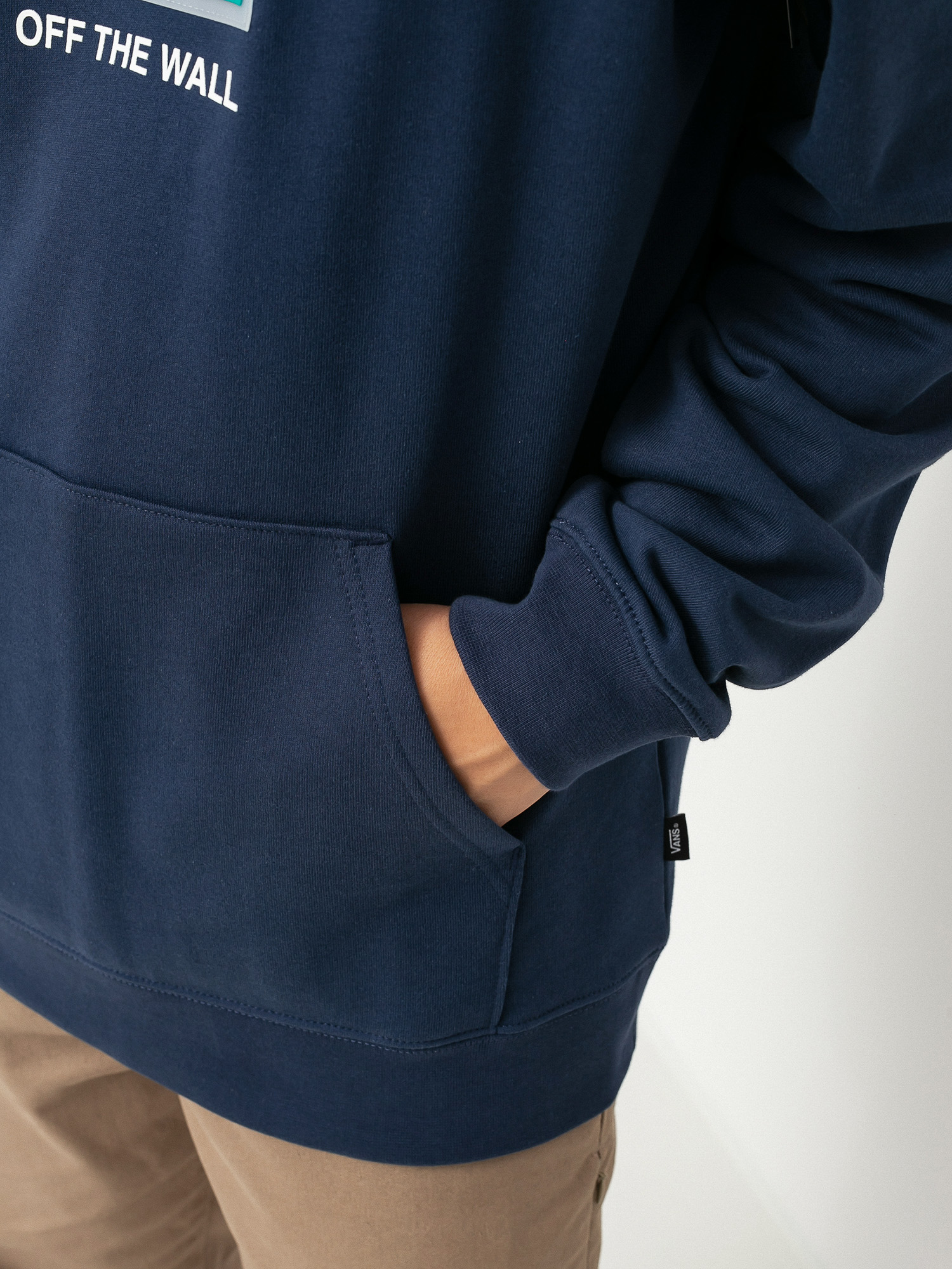 Mikina s kapucí Vans Sequence II HD (dress blues)