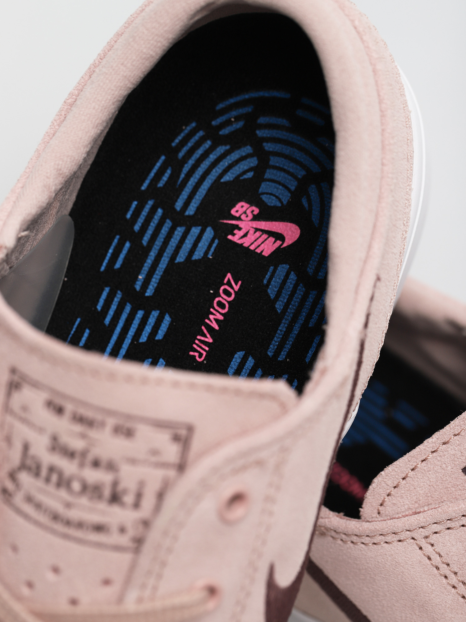 Boty Nike SB Zoom Stefan Janoski RM (pink oxford/dark wine pink oxford white)