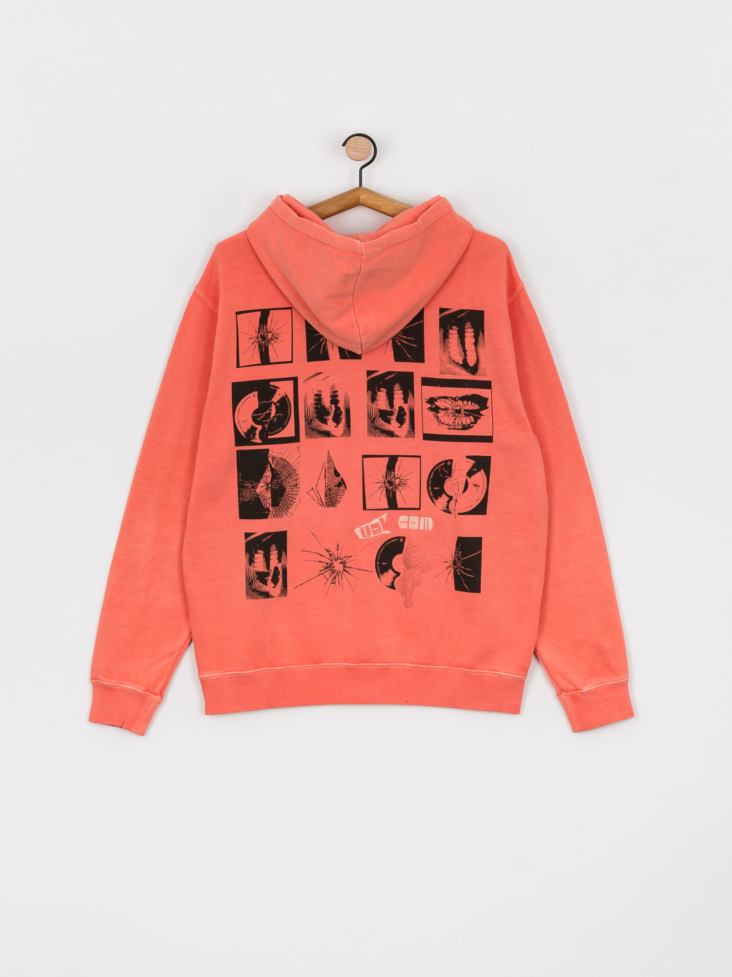 Mikina s kapucí Volcom Flowscillator HD (desert sand)