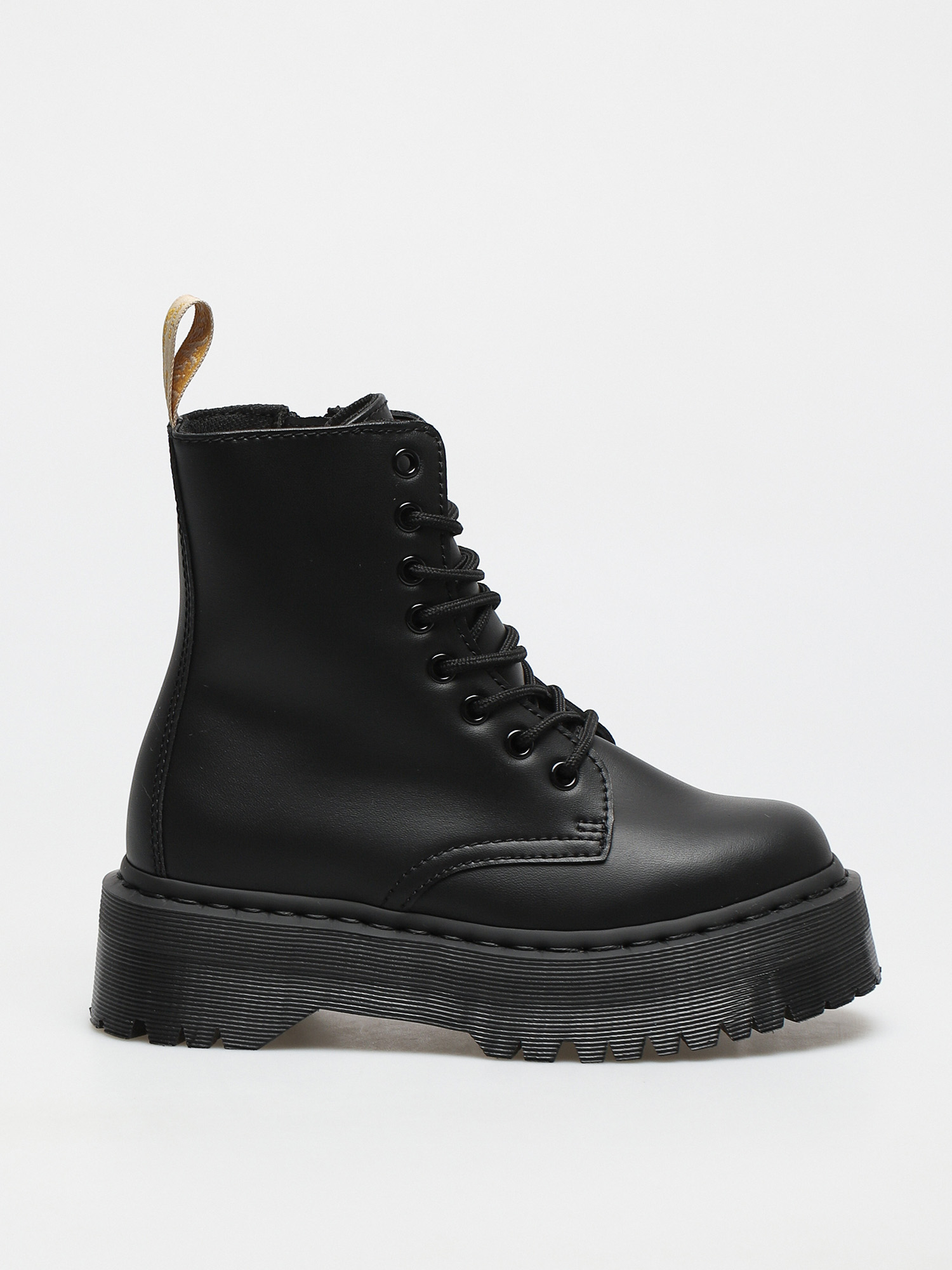 Boty Dr. Martens Vegan Jadon II Mono Wmn erna felix rub off black