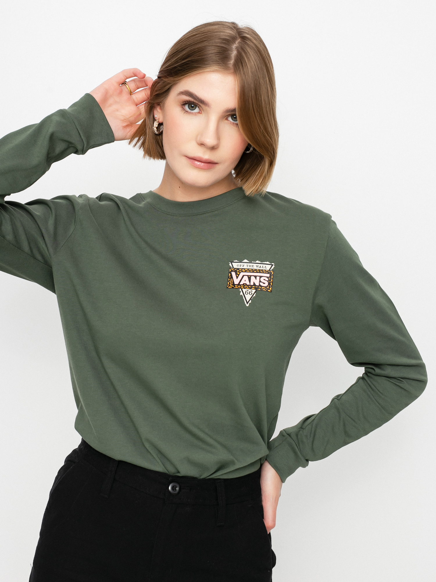 Triko Vans First Stitches Wmn (thyme)