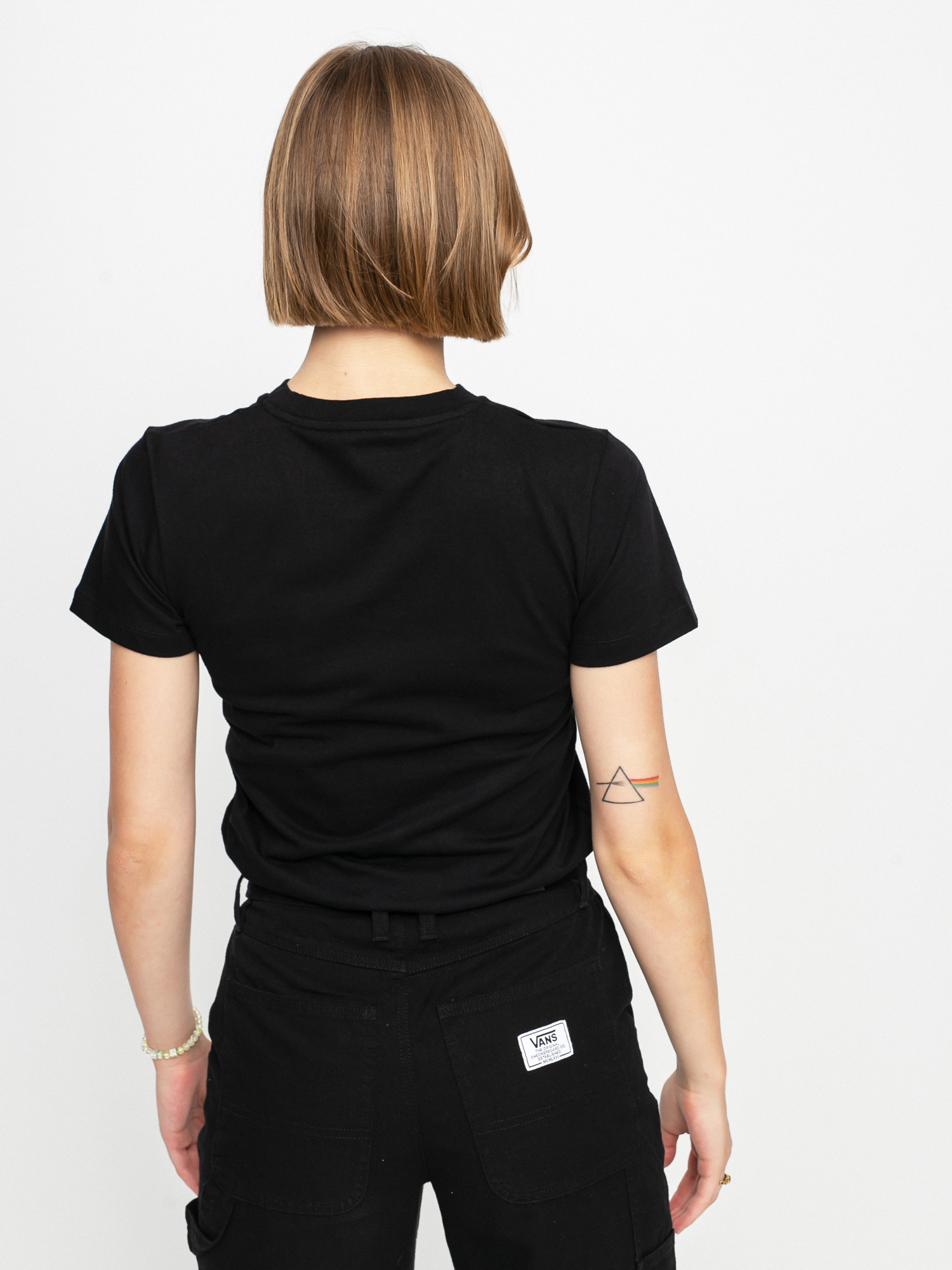 Tričko Carhartt WIP Hartt Script Wmn (black/white)