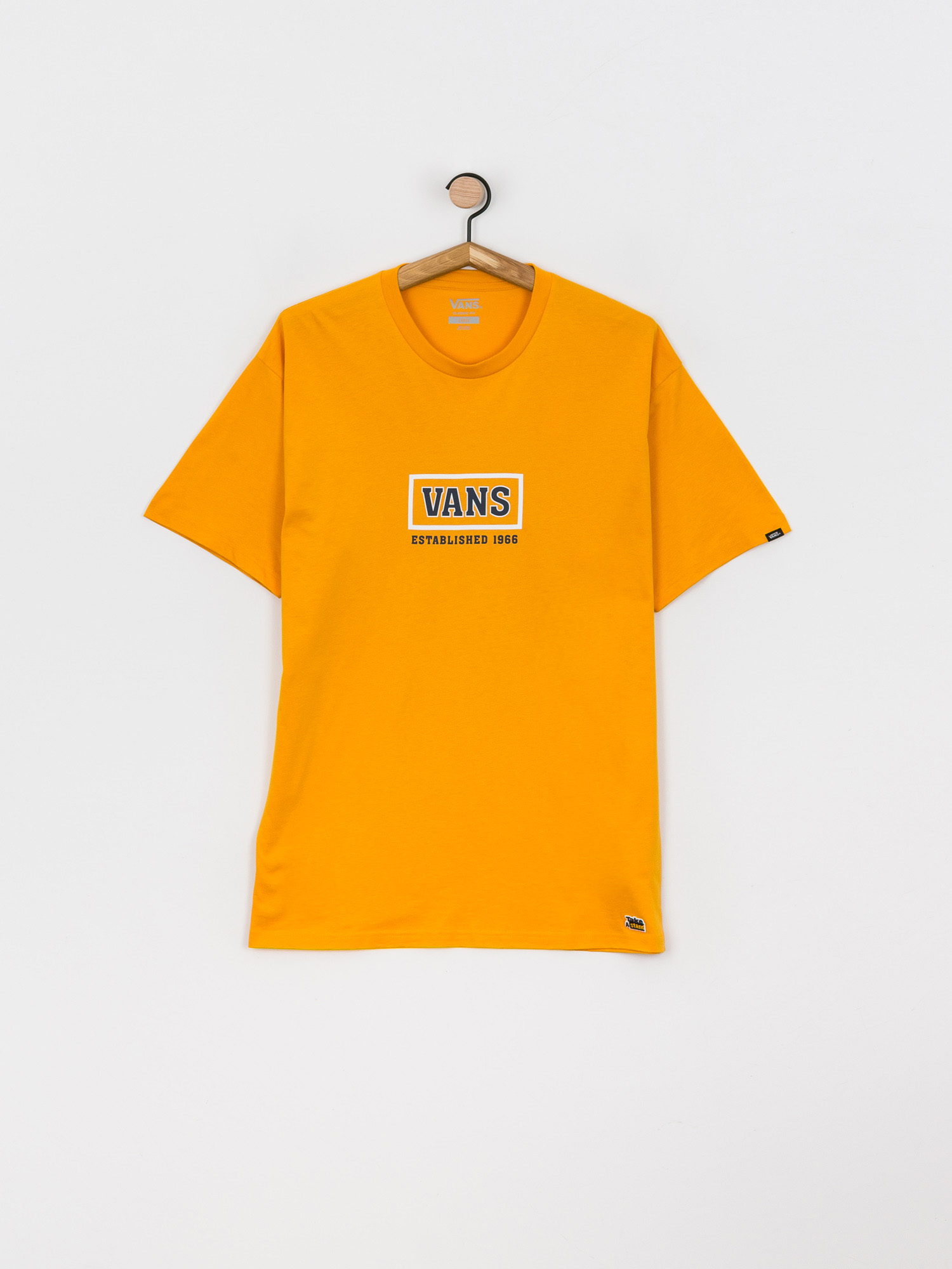 Tričko Vans Take A Stand Box (golden glow)