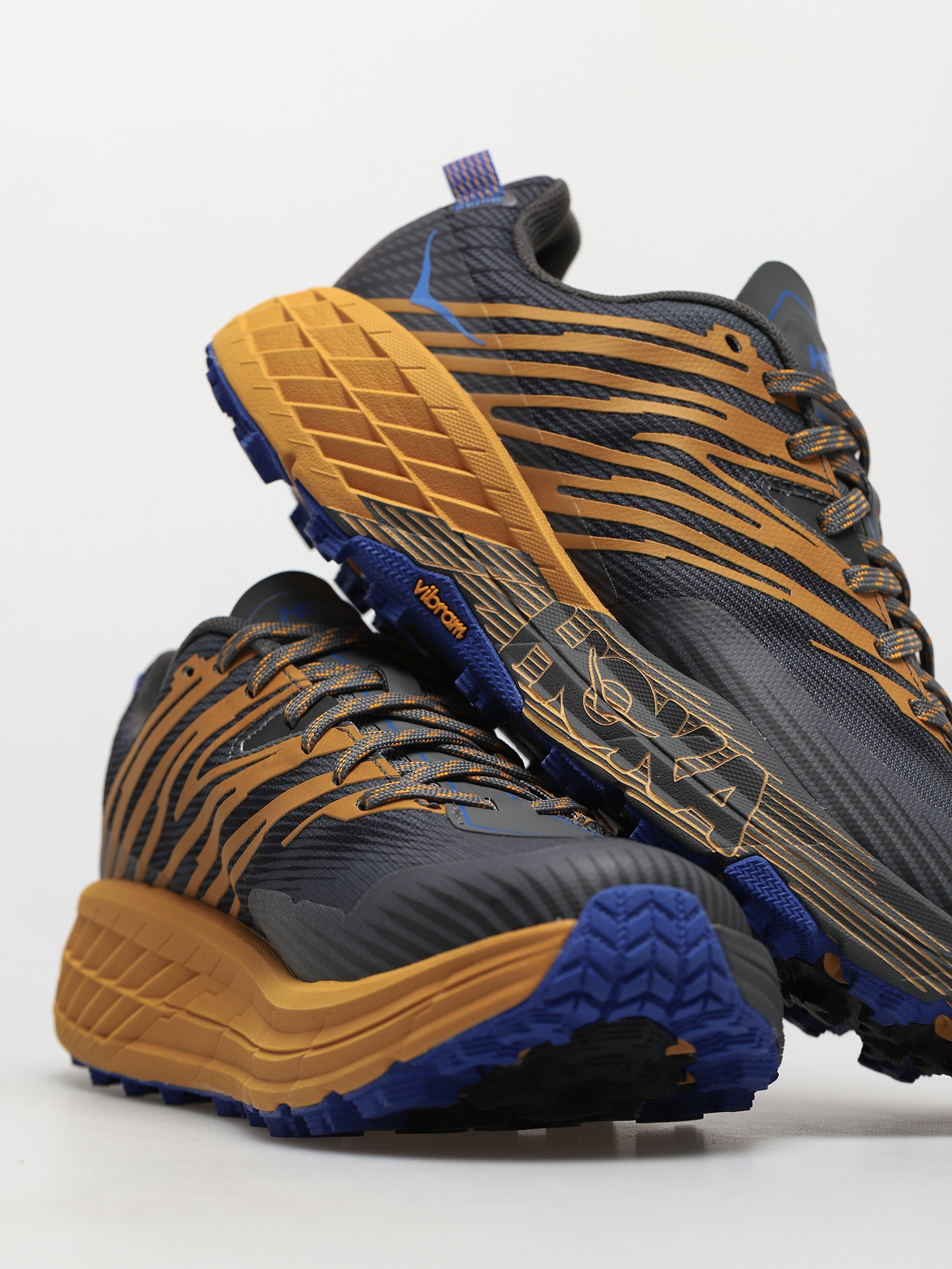 Boty Hoka One One Speedgoat 4 (castlerock/golden yellow)