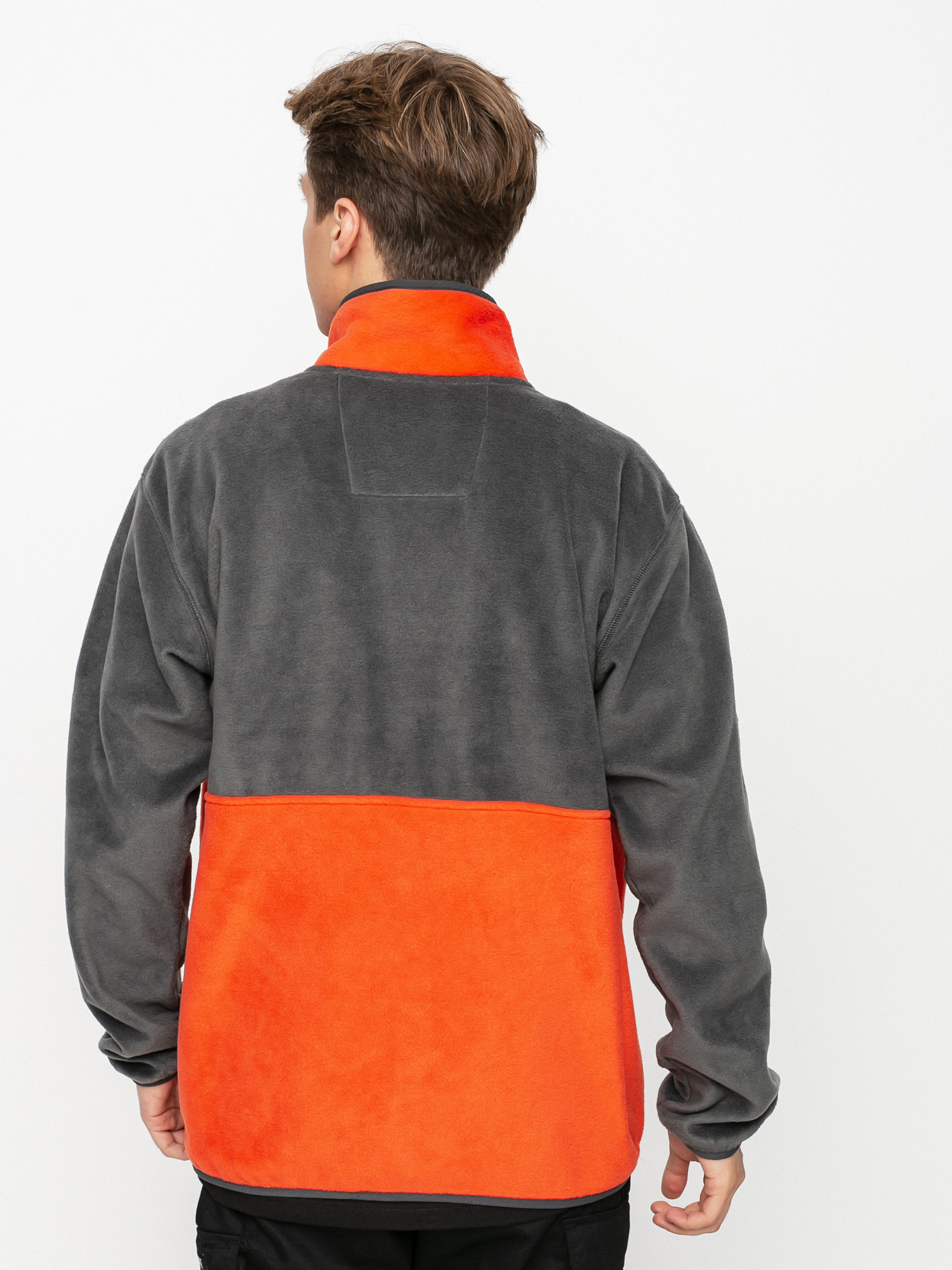 Pánský Fleecová mikina Columbia Back Bowl (red quartz/shark)