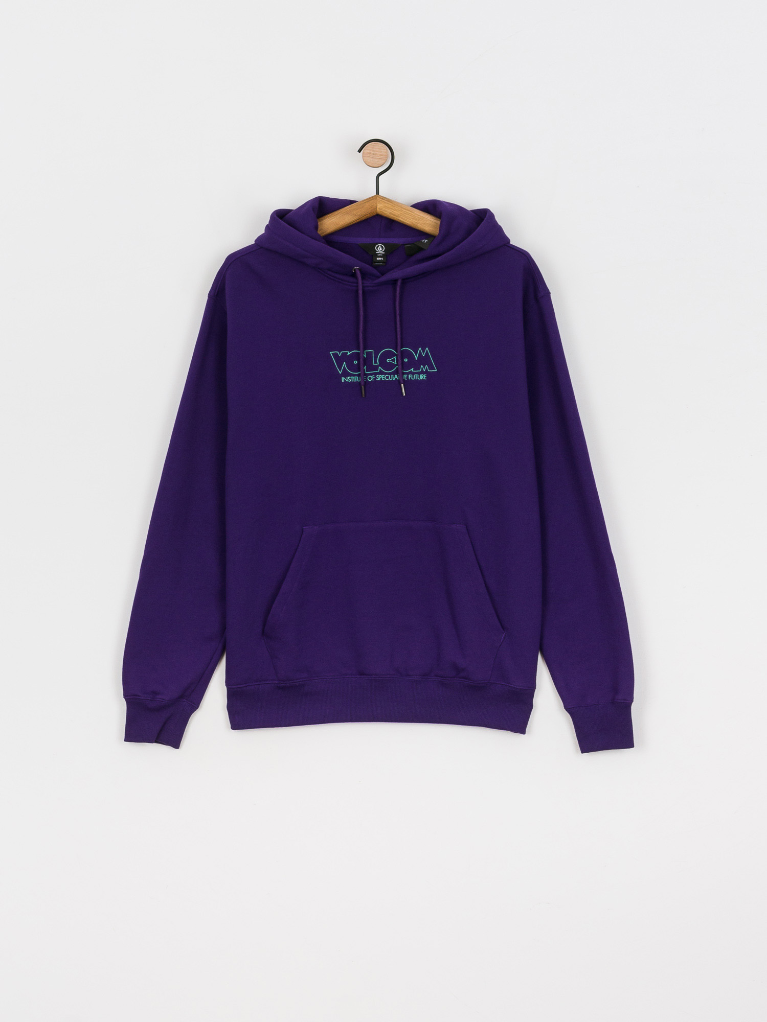 Mikina s kapucí Volcom Fa Max Loeffler HD (violet indigo)