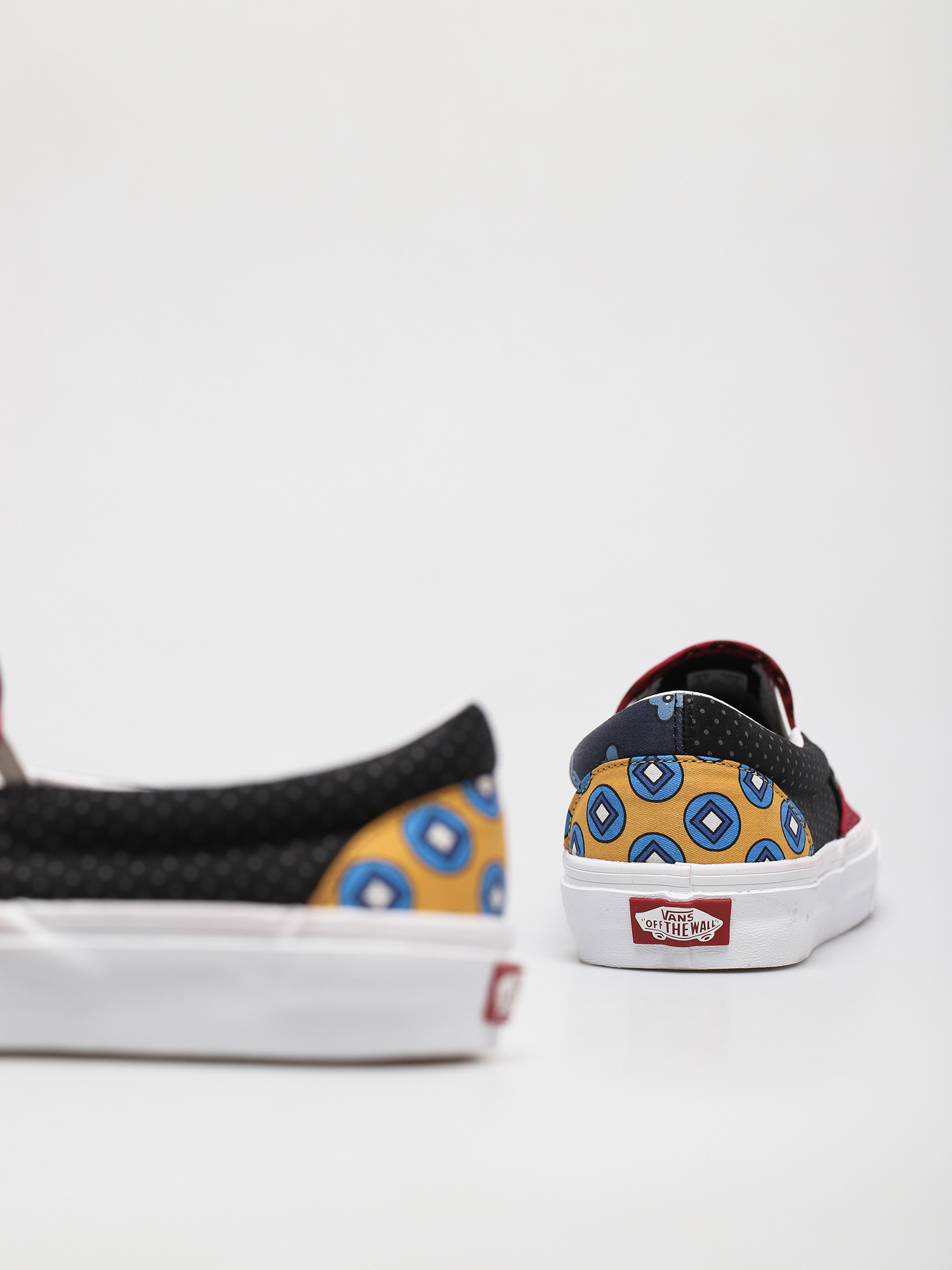 Boty Vans Classic Slip On (tie print mix/blk/multi)