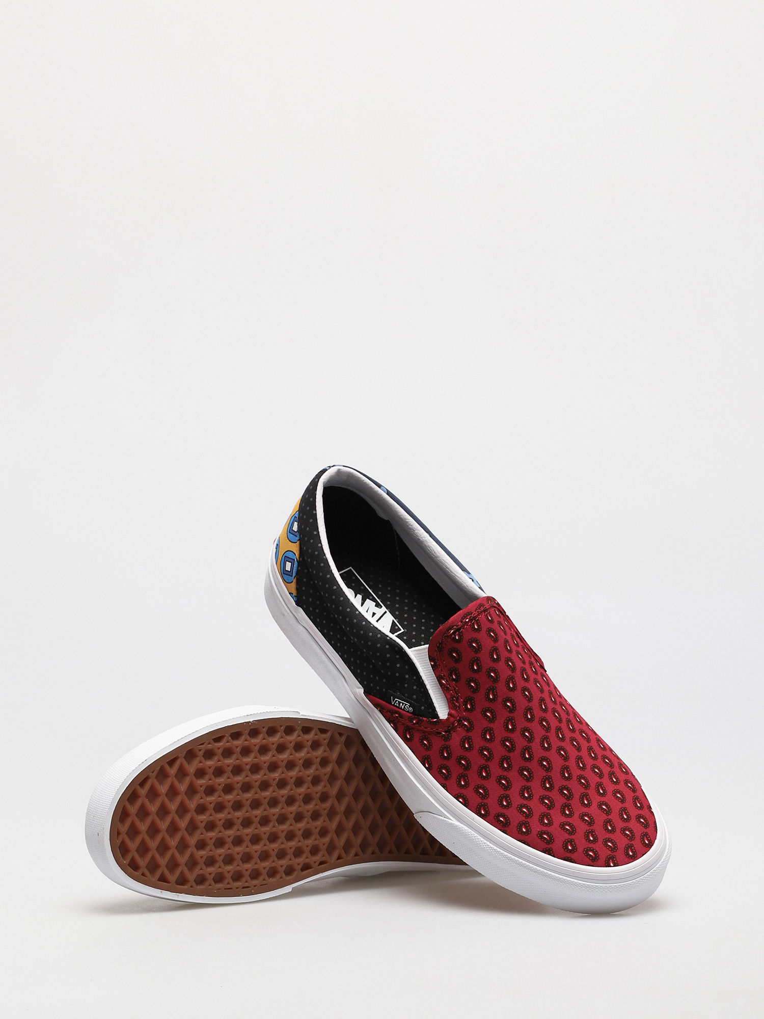 Boty Vans Classic Slip On (tie print mix/blk/multi)