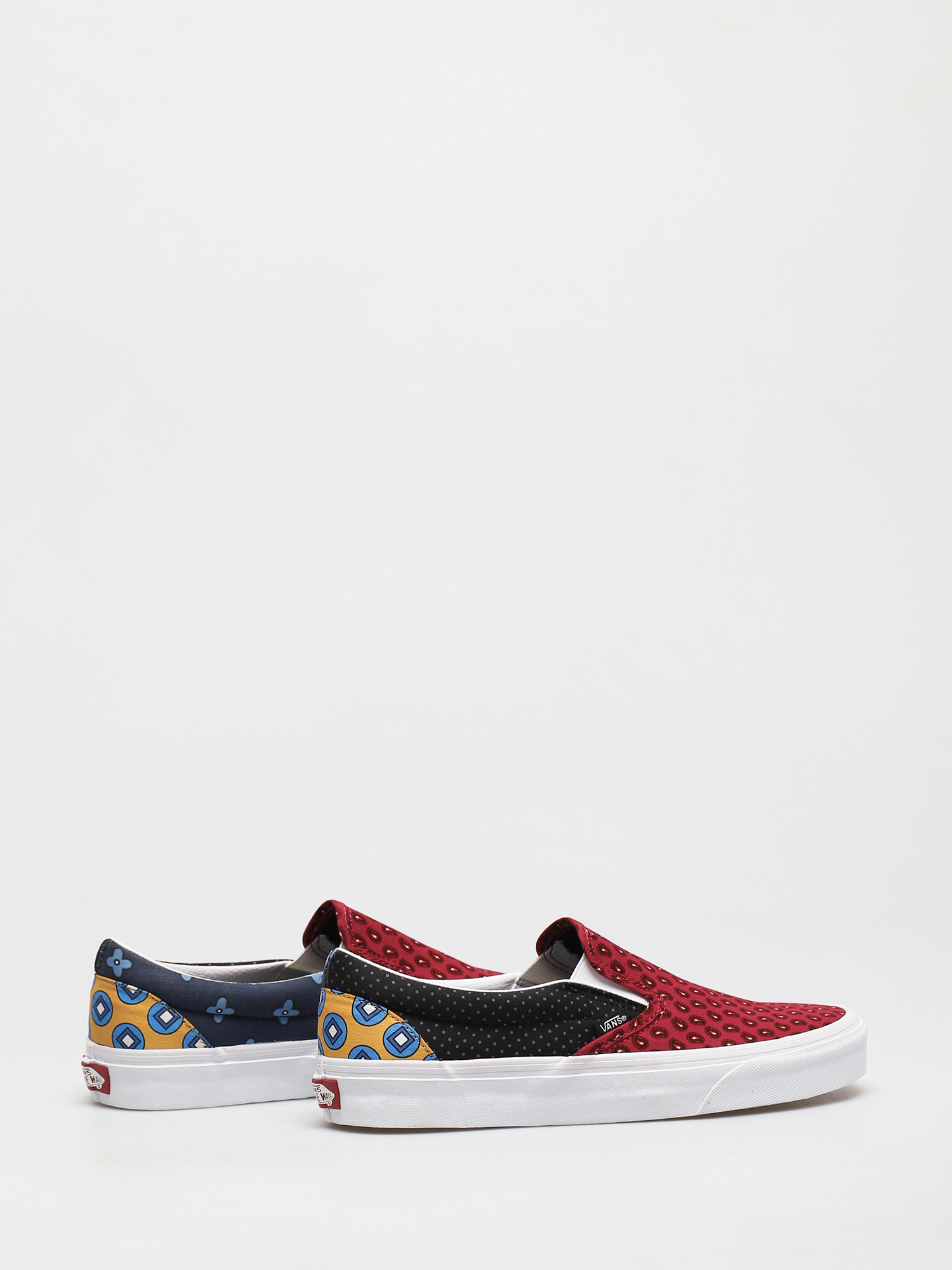 Boty Vans Classic Slip On (tie print mix/blk/multi)