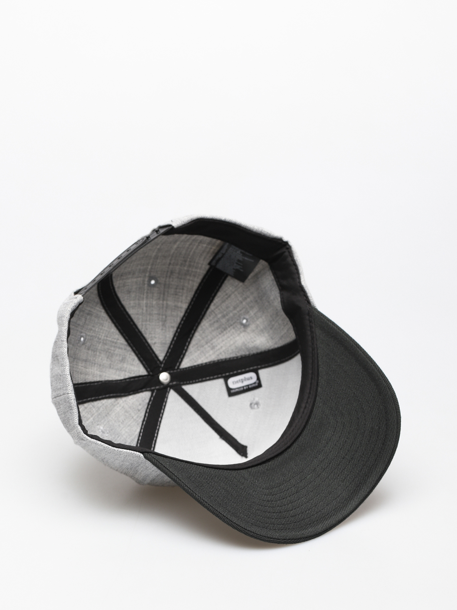 Kšiltovka  Brixton Crest C Mp Snapback (heather grey/black)
