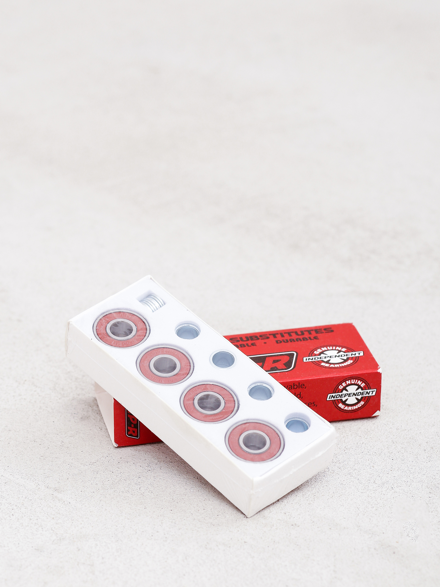 Ložiska Independent Gp R (silver/red)