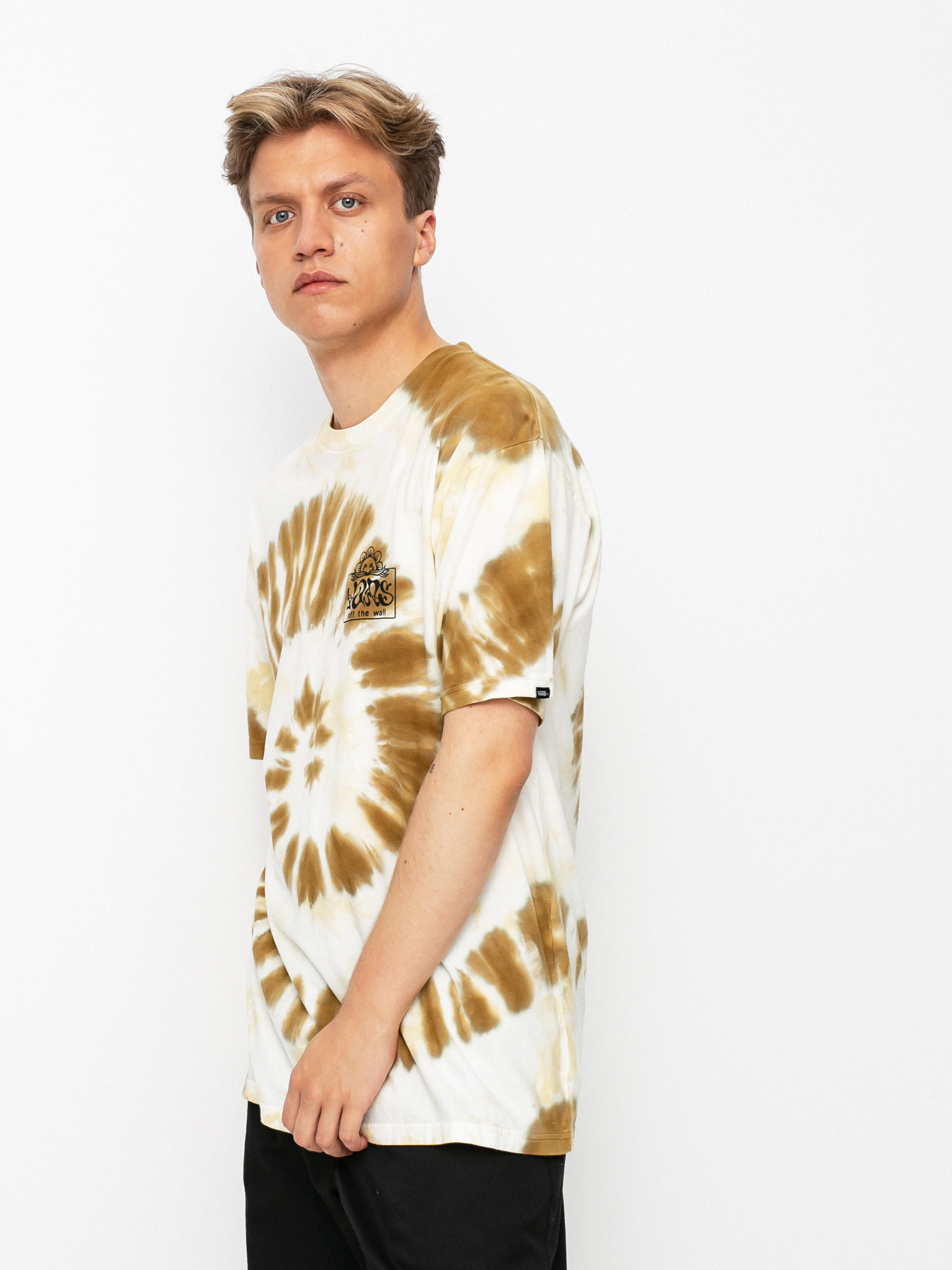 Tričko Vans Look Ahead Tie Dye (nutria/tie dye)