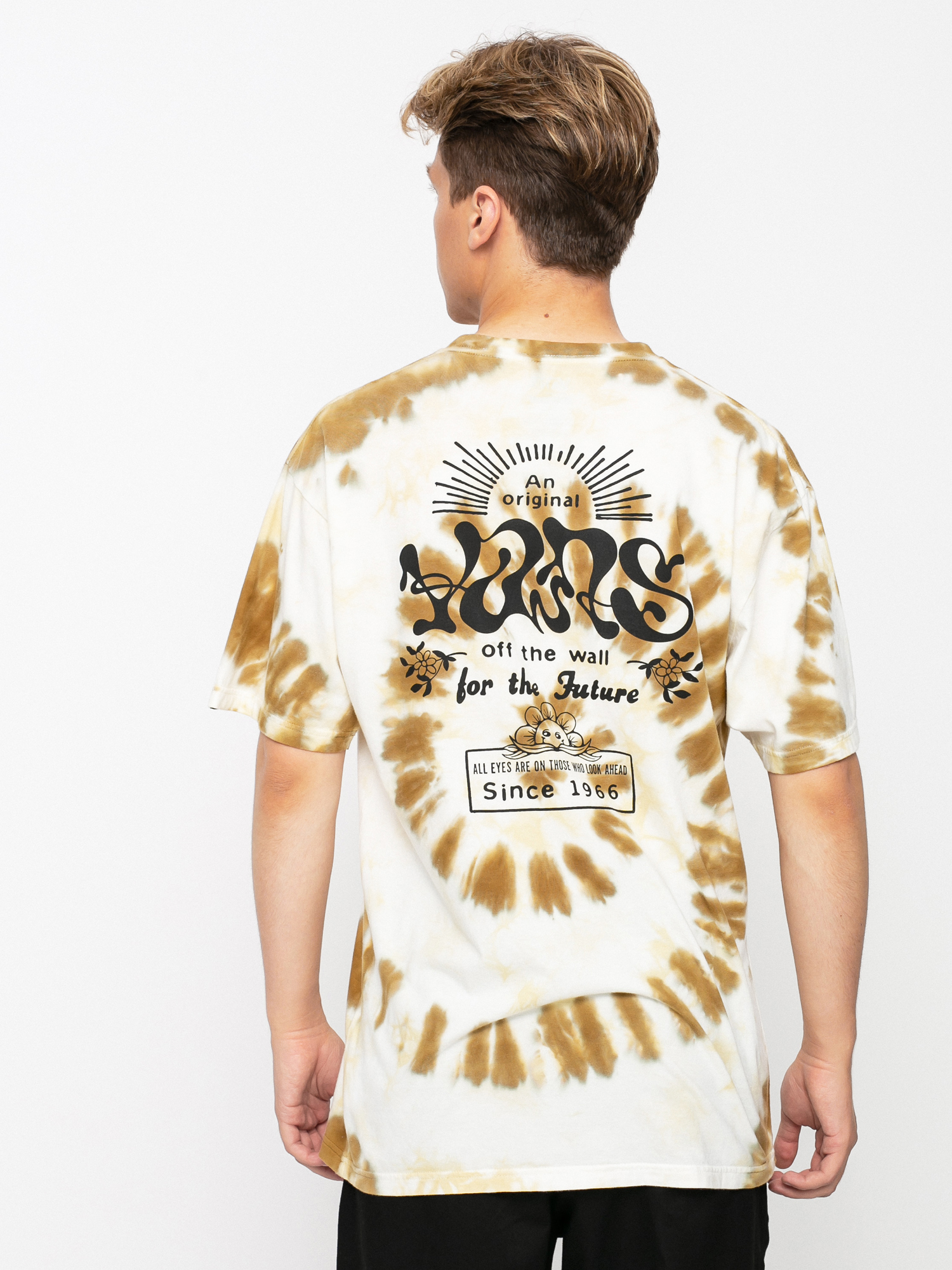 Tričko Vans Look Ahead Tie Dye (nutria/tie dye)