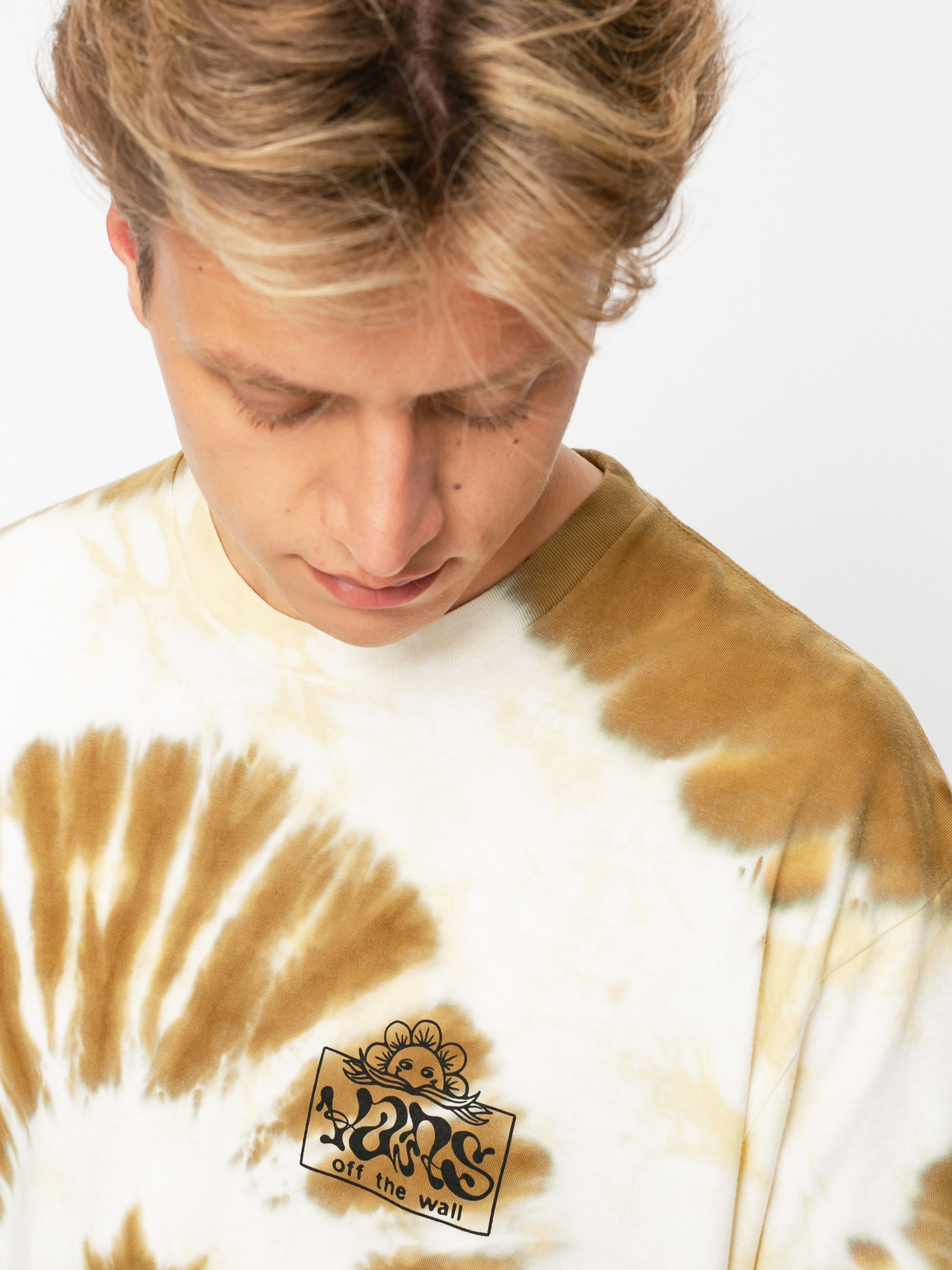 Tričko Vans Look Ahead Tie Dye (nutria/tie dye)