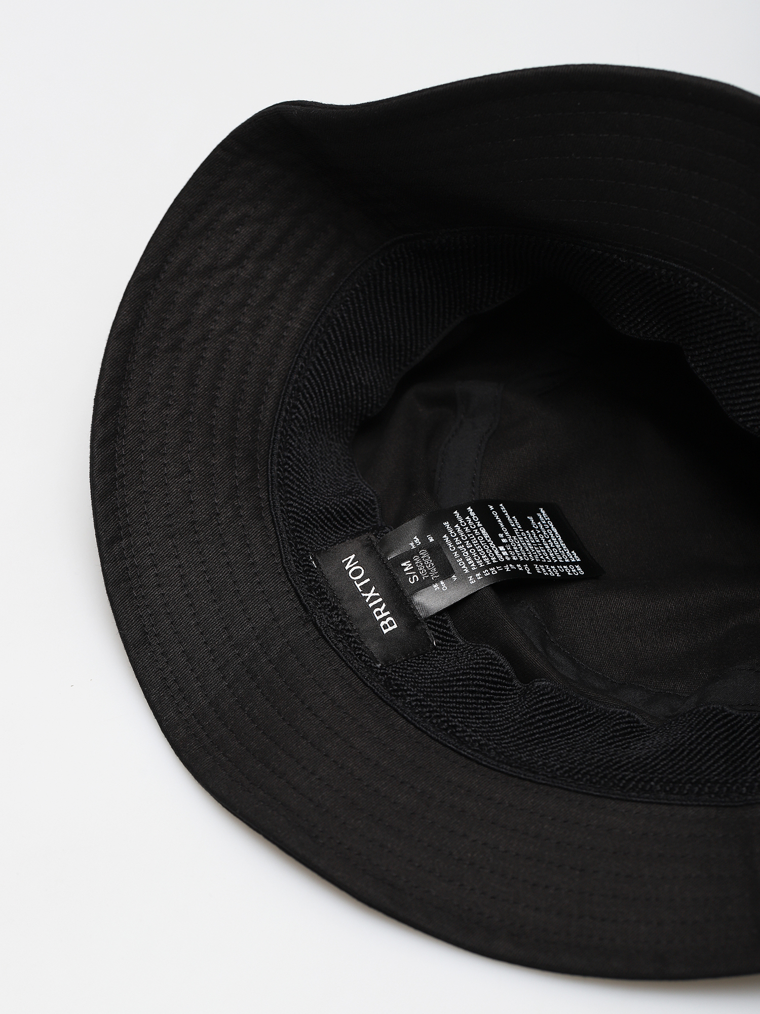 Klobouk Brixton Beta Packable Bucket Hat (black)