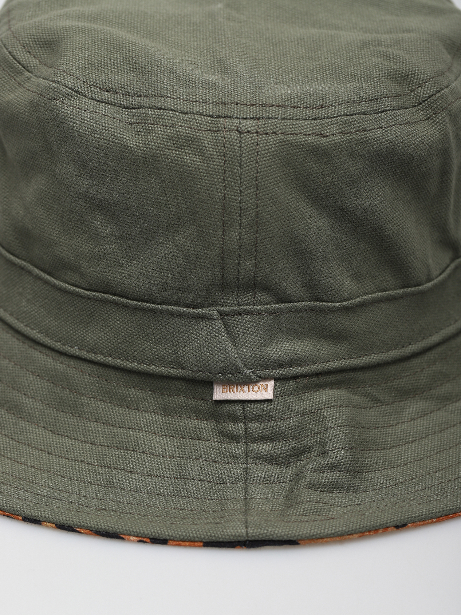 Klobouk Brixton Petra Packable Bucket Hat (military olive/leopard)