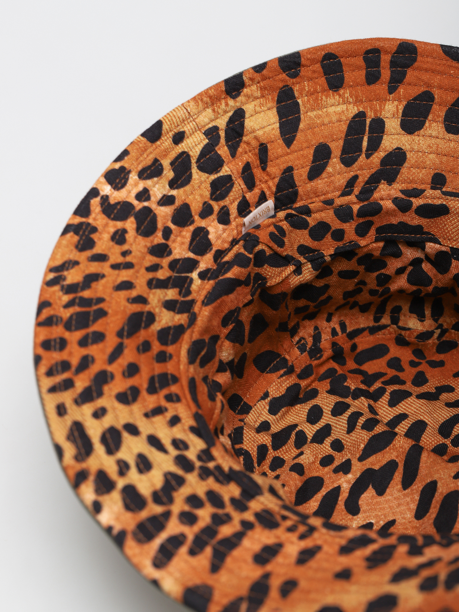 Klobouk Brixton Petra Packable Bucket Hat (military olive/leopard)