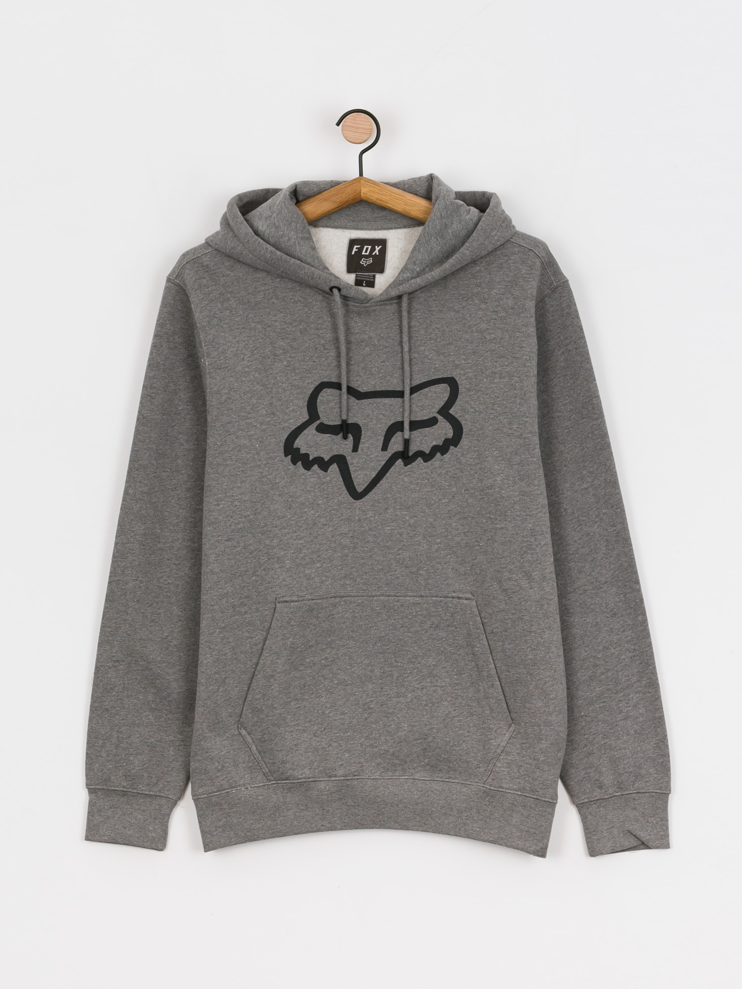 Mikina s kapucí Fox Legacy Fox Head HD (heather graphite)