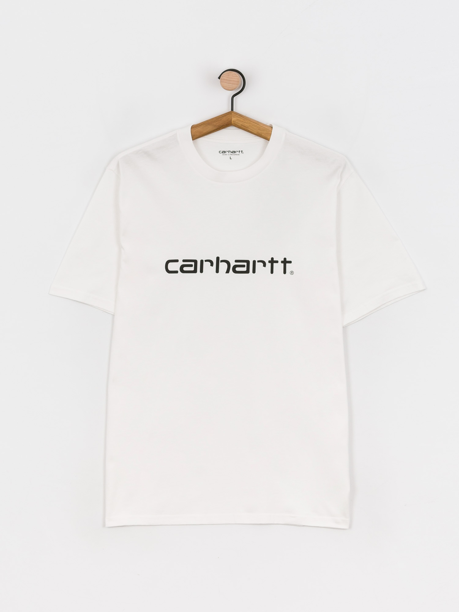 Tričko Carhartt WIP Script (white/black)