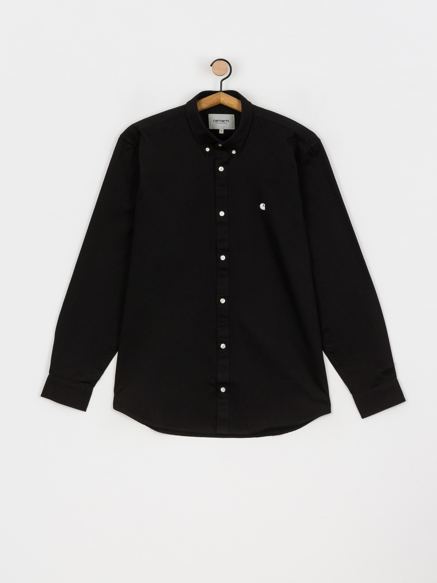 Košile Carhartt WIP Madison (black/wax)