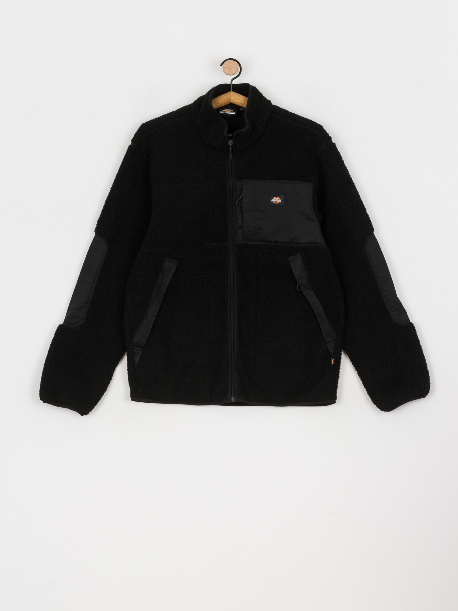 Pánský Fleecová mikina Dickies Red Chute Sherpa (black)