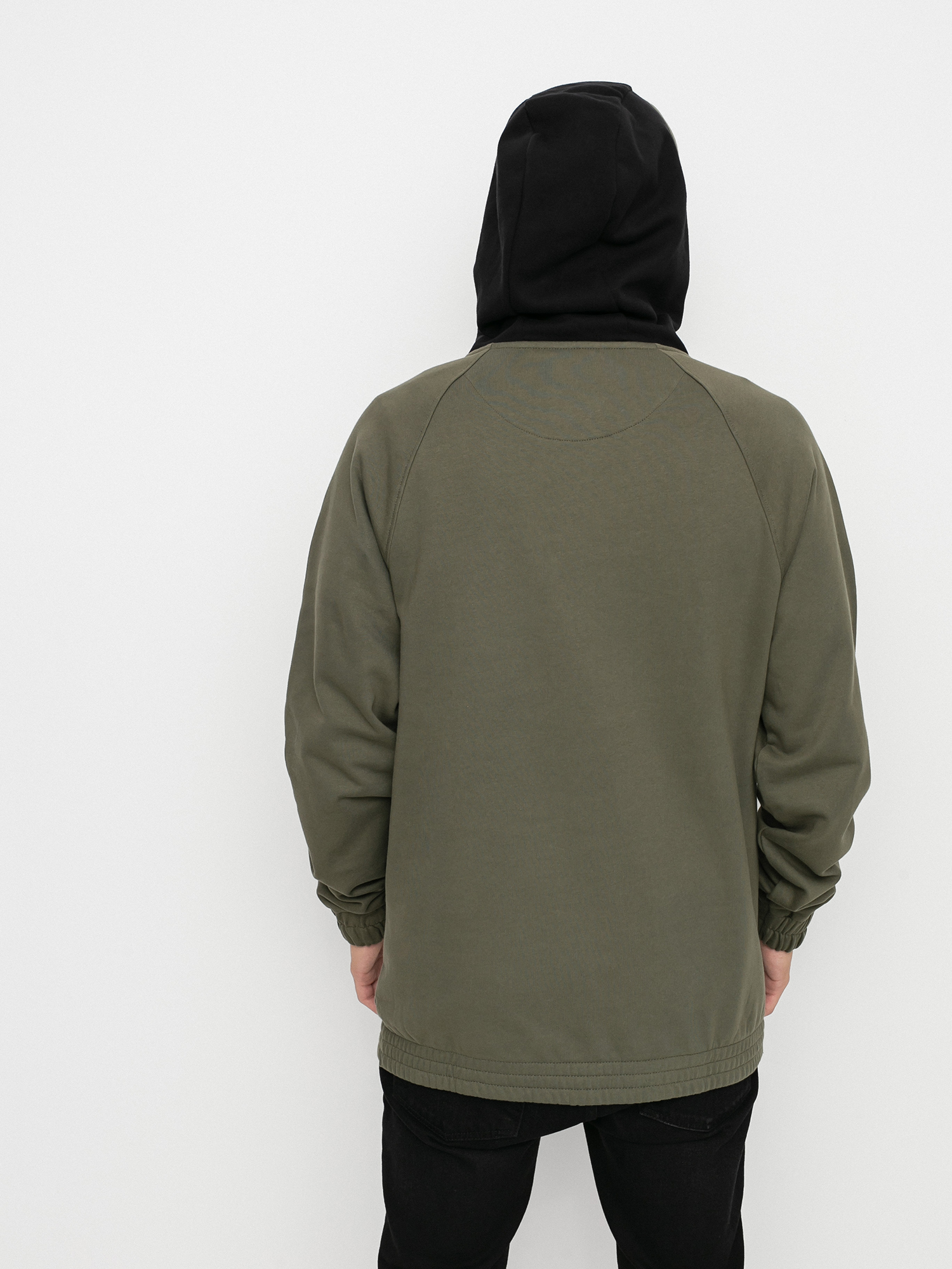 Mikina Vans World Code Qzip (grape leaf)