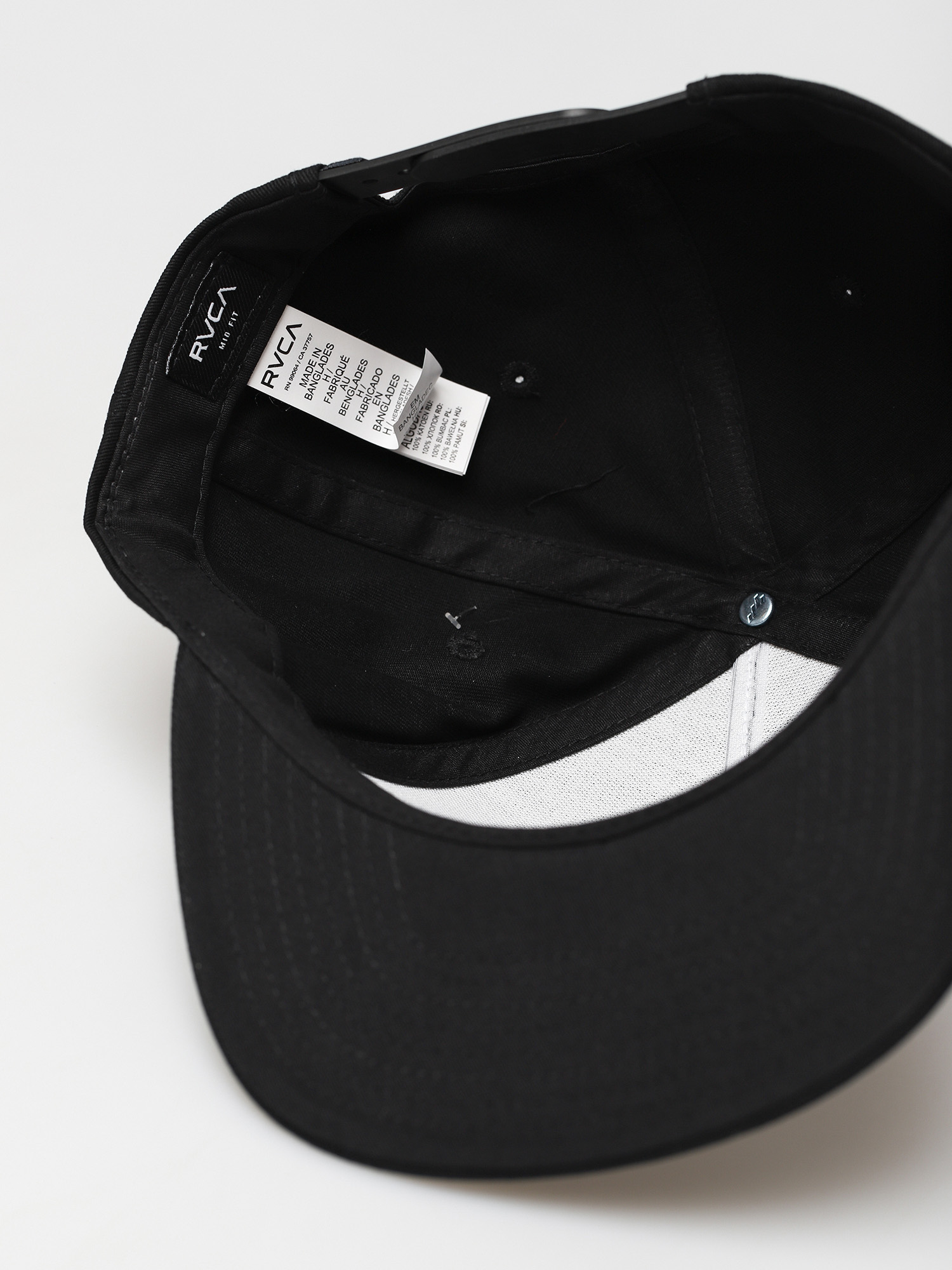 Kšiltovka  RVCA Glorious Meats Snapb (black)