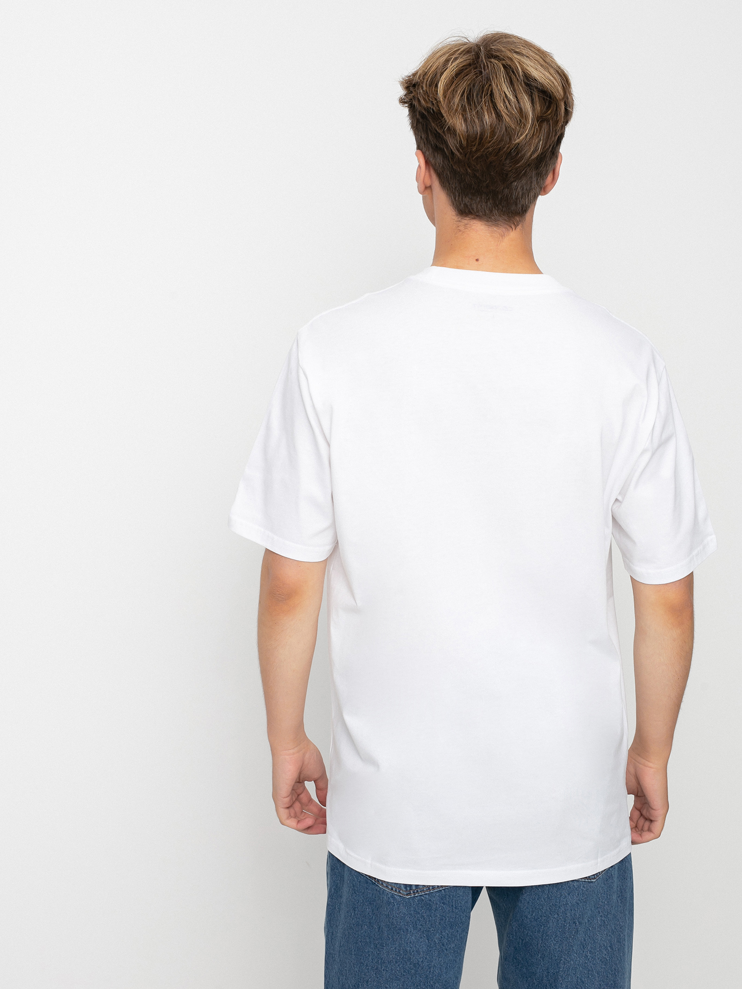 Tričko Carhartt WIP Script (white/black)