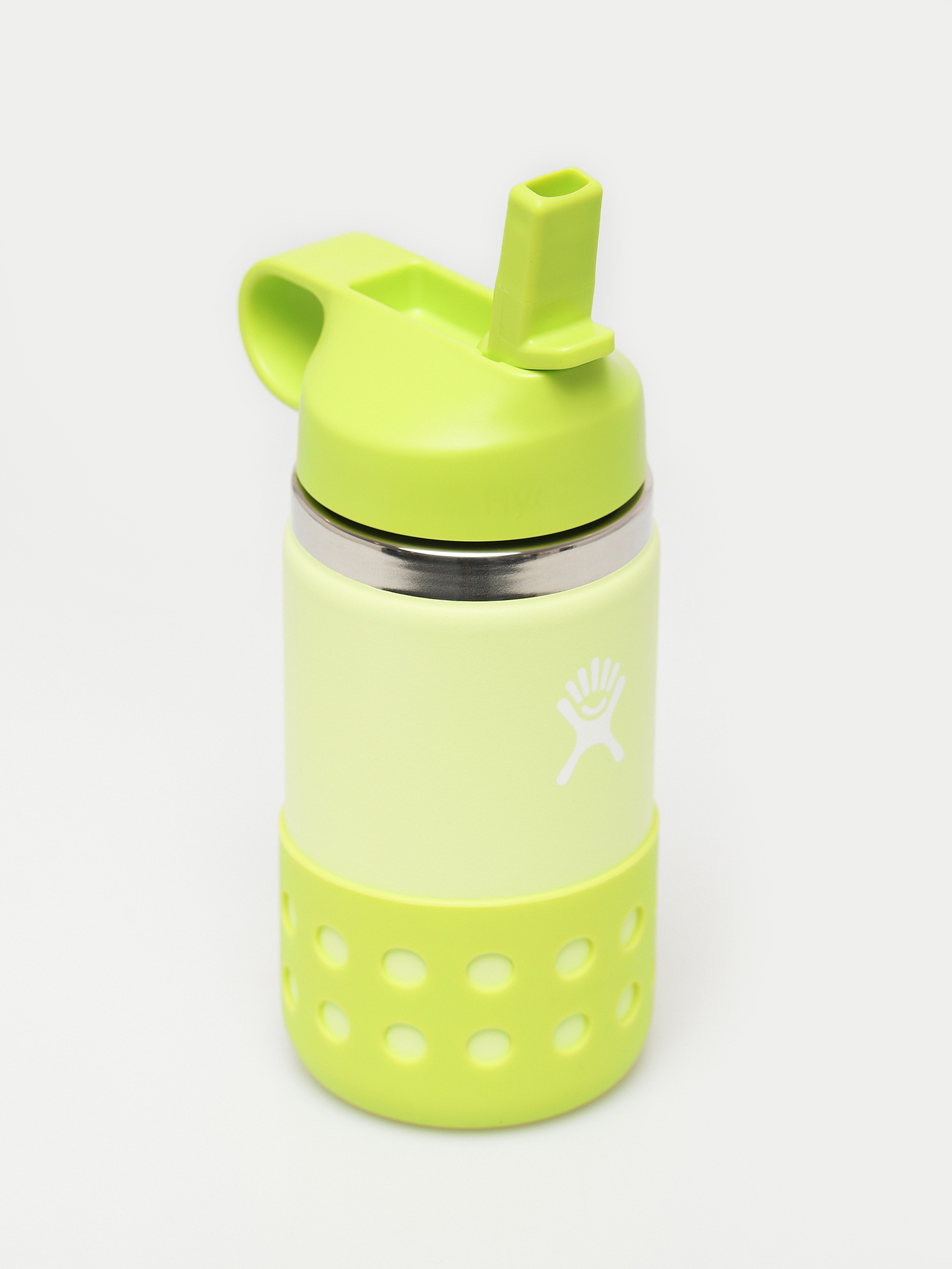 Láhev Hydro Flask Kids Wide Mouth Straw Lid 355ml JR (honeydew)