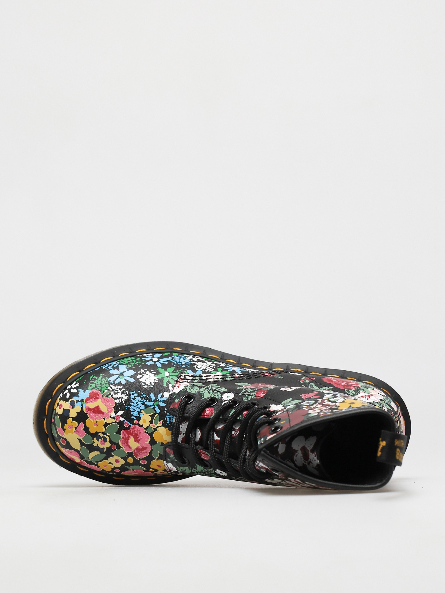 Boty Dr. Martens 1460 Pascal Wmn (floral mash up white/black)